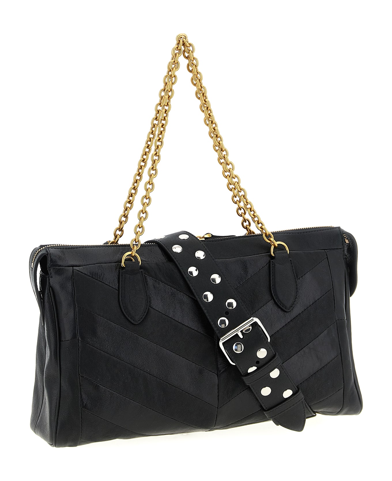 Valentino Garavani 
panthea
 Shoulder Bag - Black  