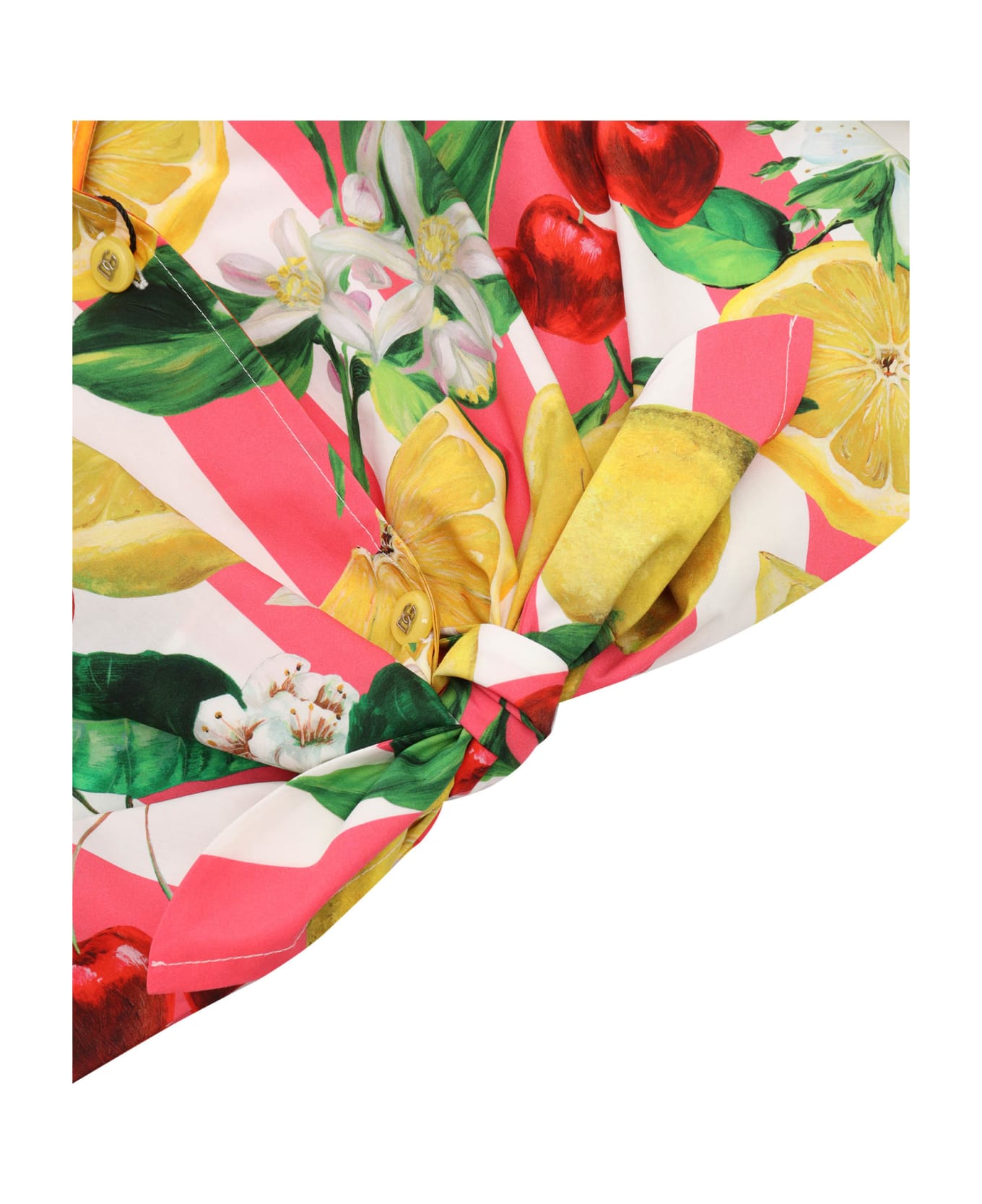 Dolce & Gabbana D&g Floral Shirt - YELLOW シャツ