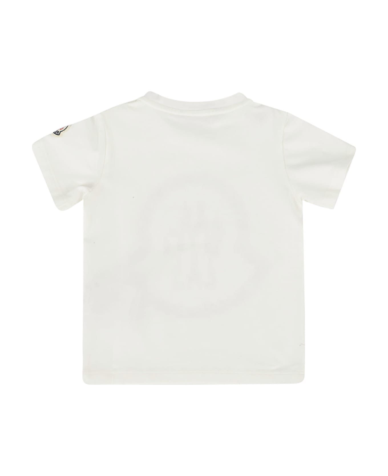 Moncler Tshirt - Bianco Tシャツ＆ポロシャツ