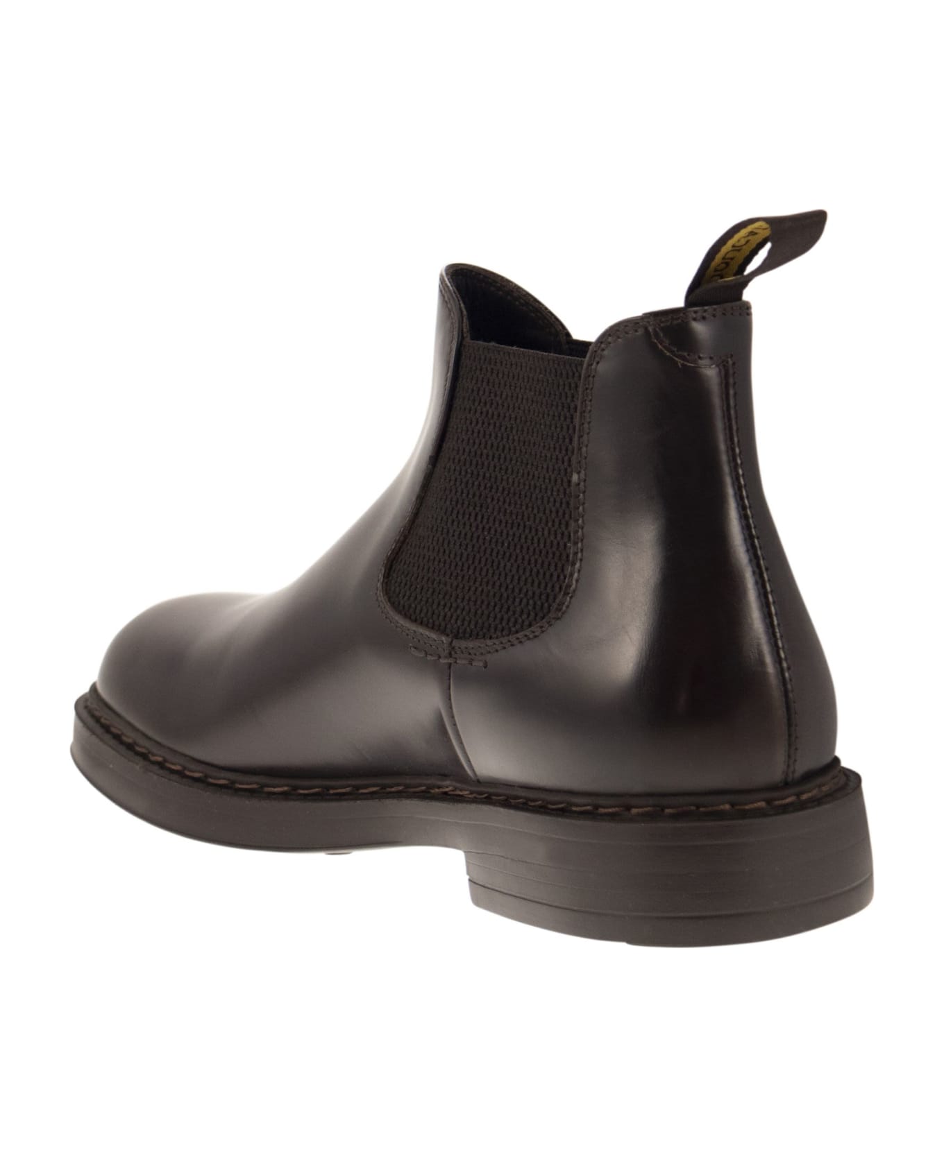 Doucal's Chelsea Leather Ankle Boot - Brown