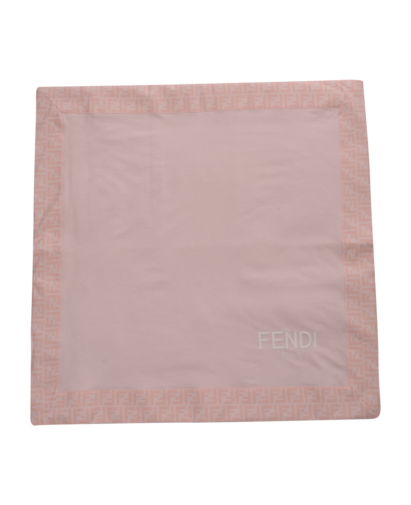 Fendi Pink Ff Blanket - PINK