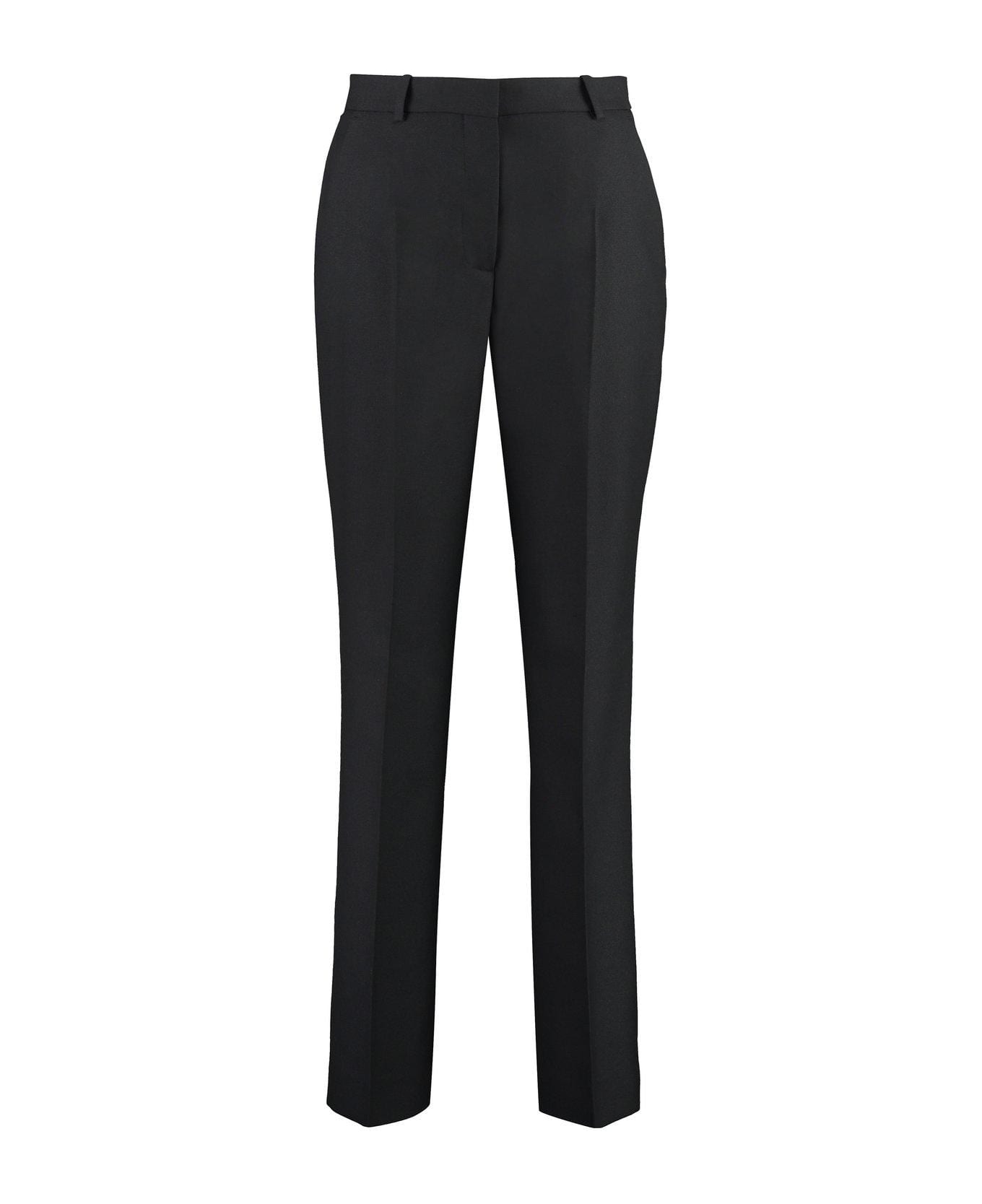 Calvin Klein Pleat Tailored Trousers - Nero