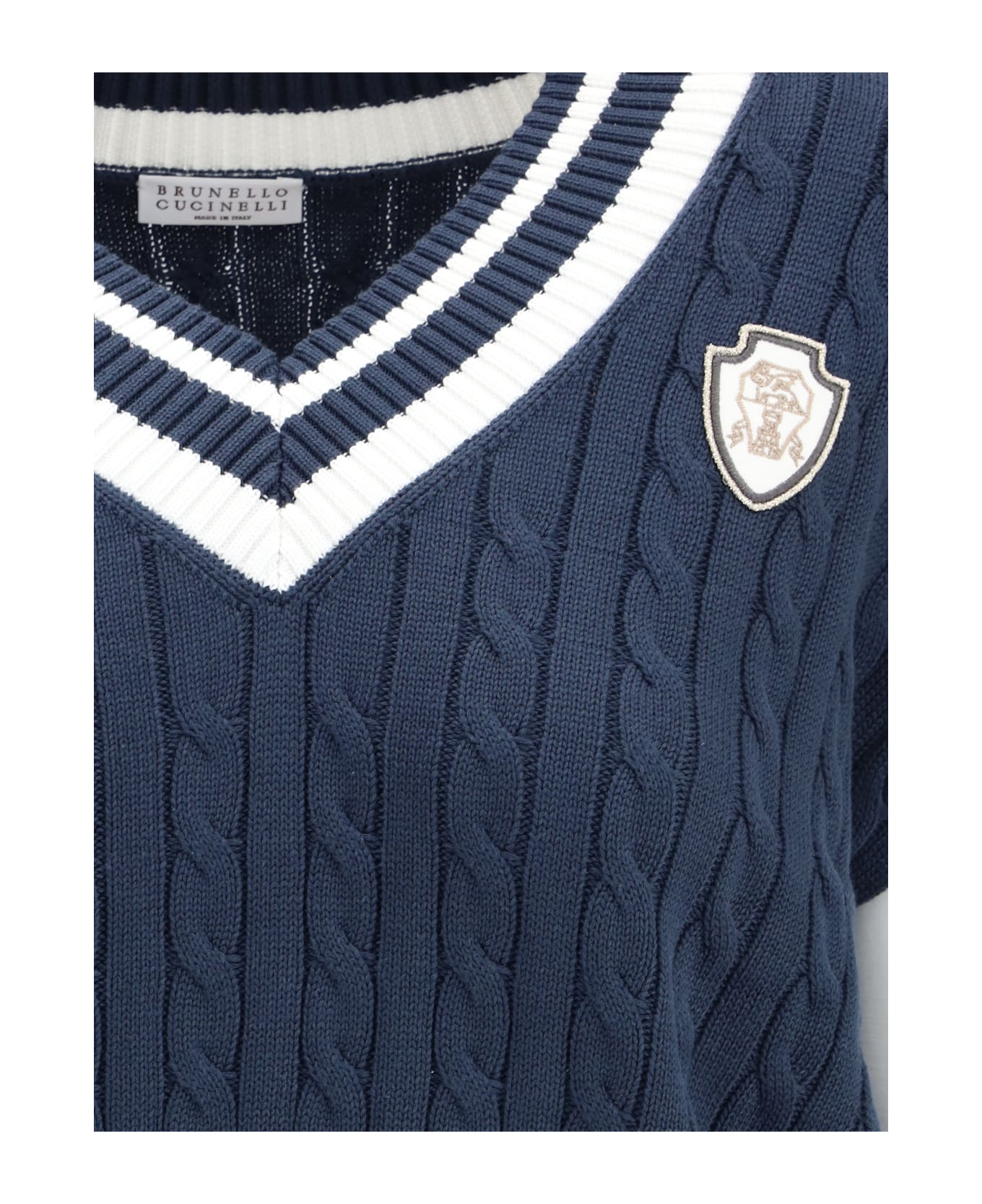 Brunello Cucinelli Aran-patterned Vest