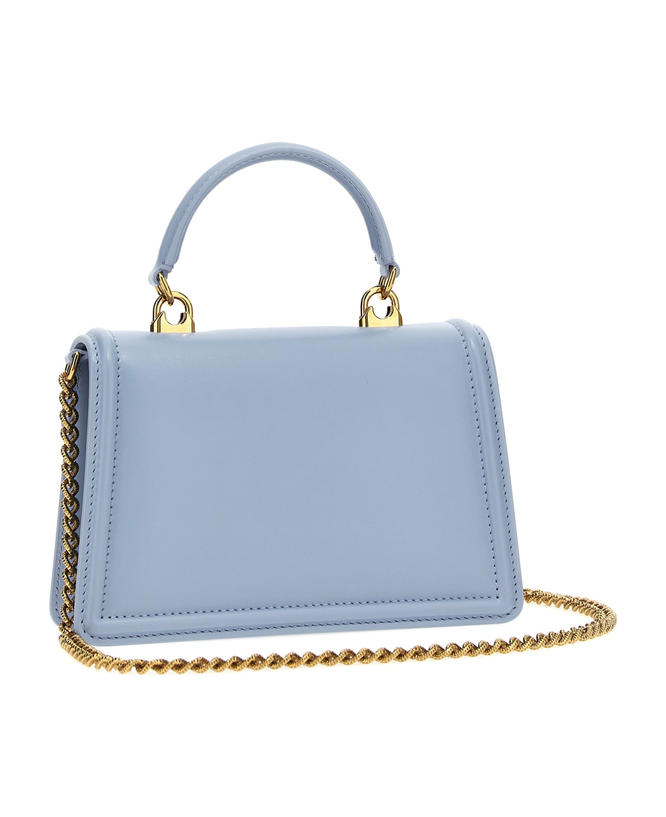 Dolce & Gabbana 'devotion' Small Handbag - Light Blue