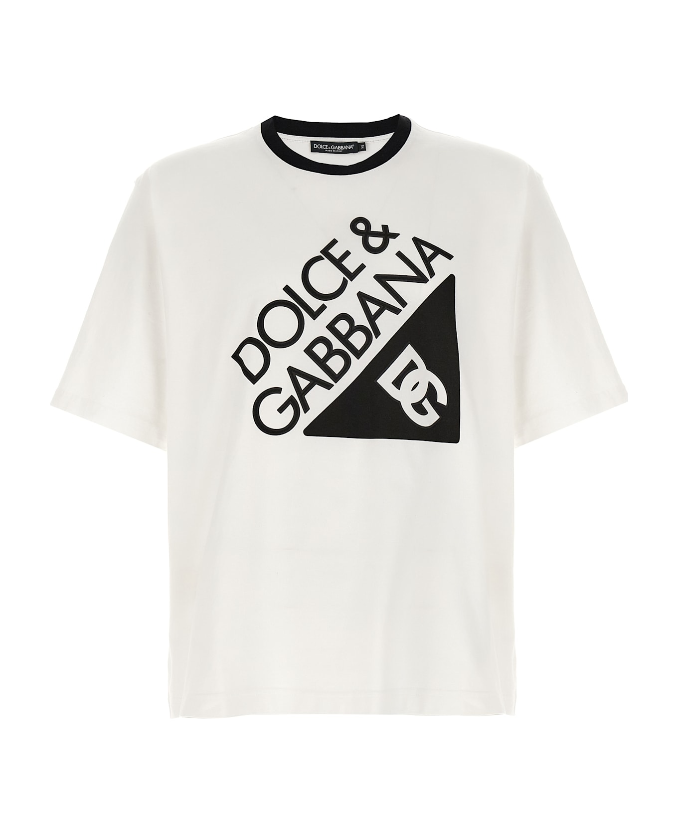 Dolce & Gabbana Printed T-shirt - White