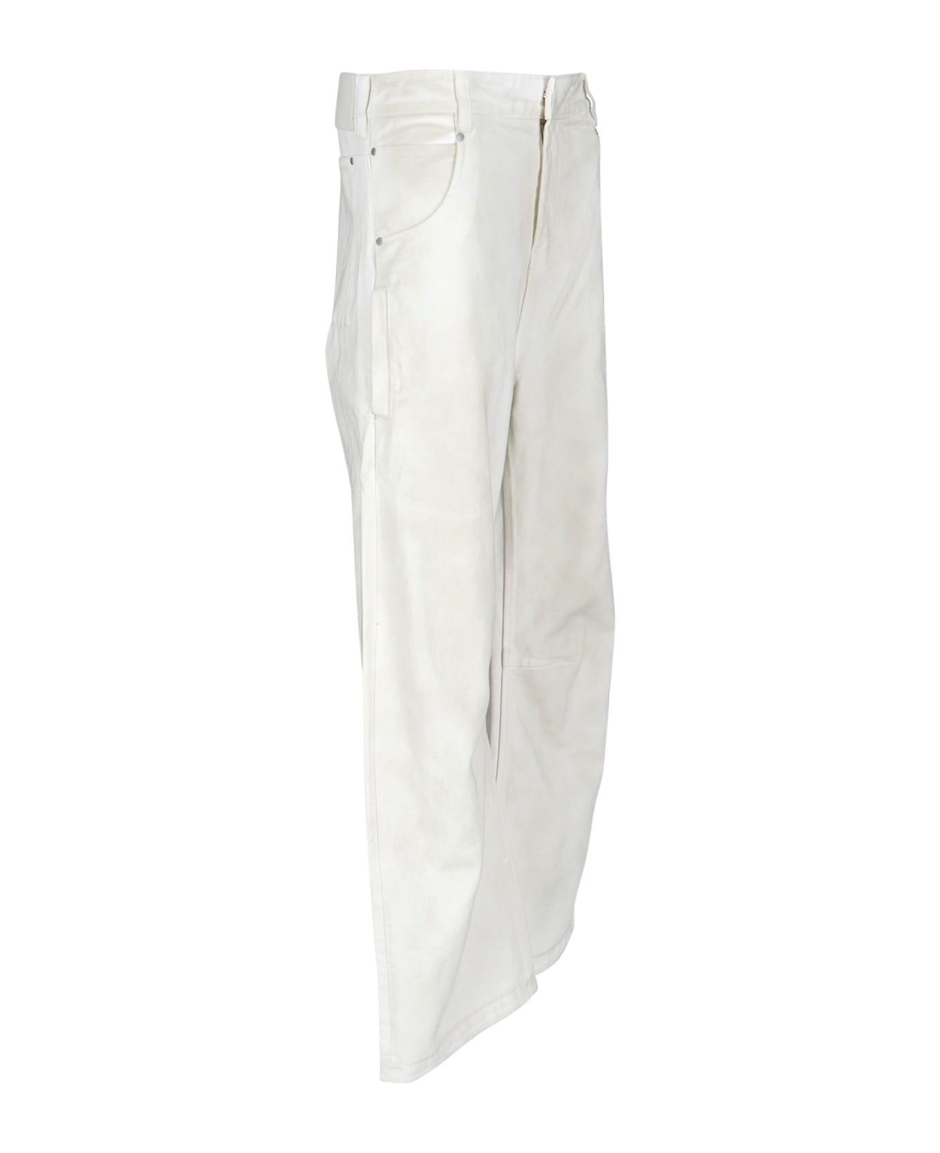 Entire Studios 'dem' Loose Jeans - White