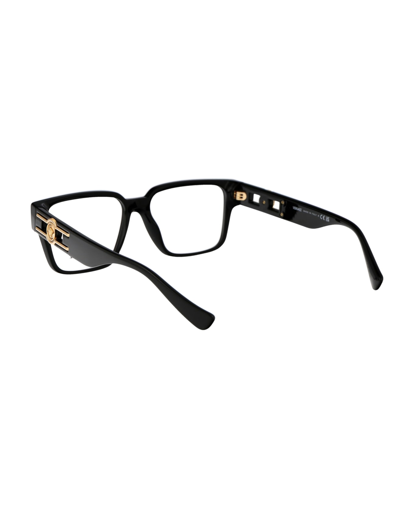 Versace Eyewear 0ve3346 Glasses - GB1 BLACK アイウェア