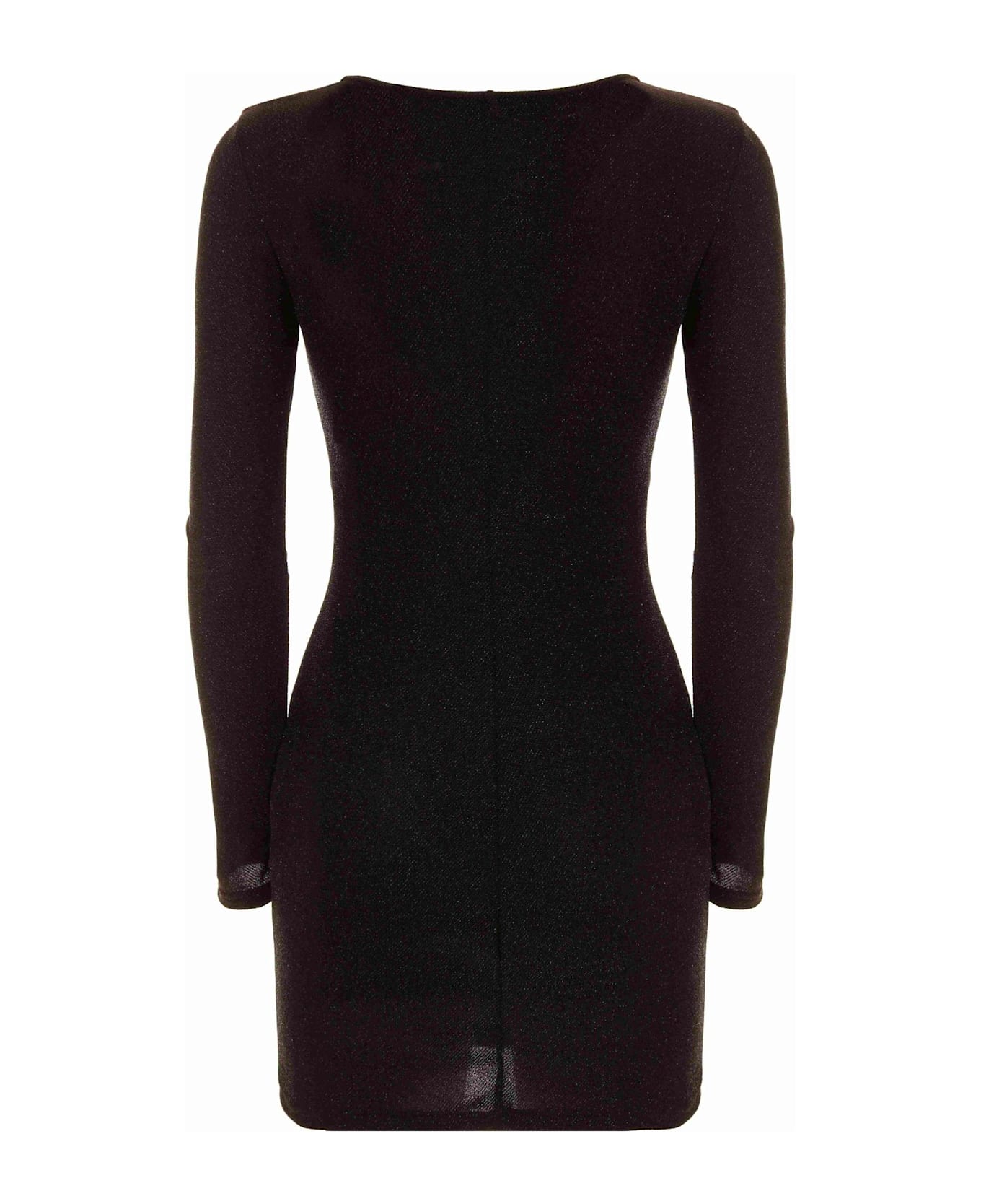 Just Cavalli Dress With Long Sleeves - Black