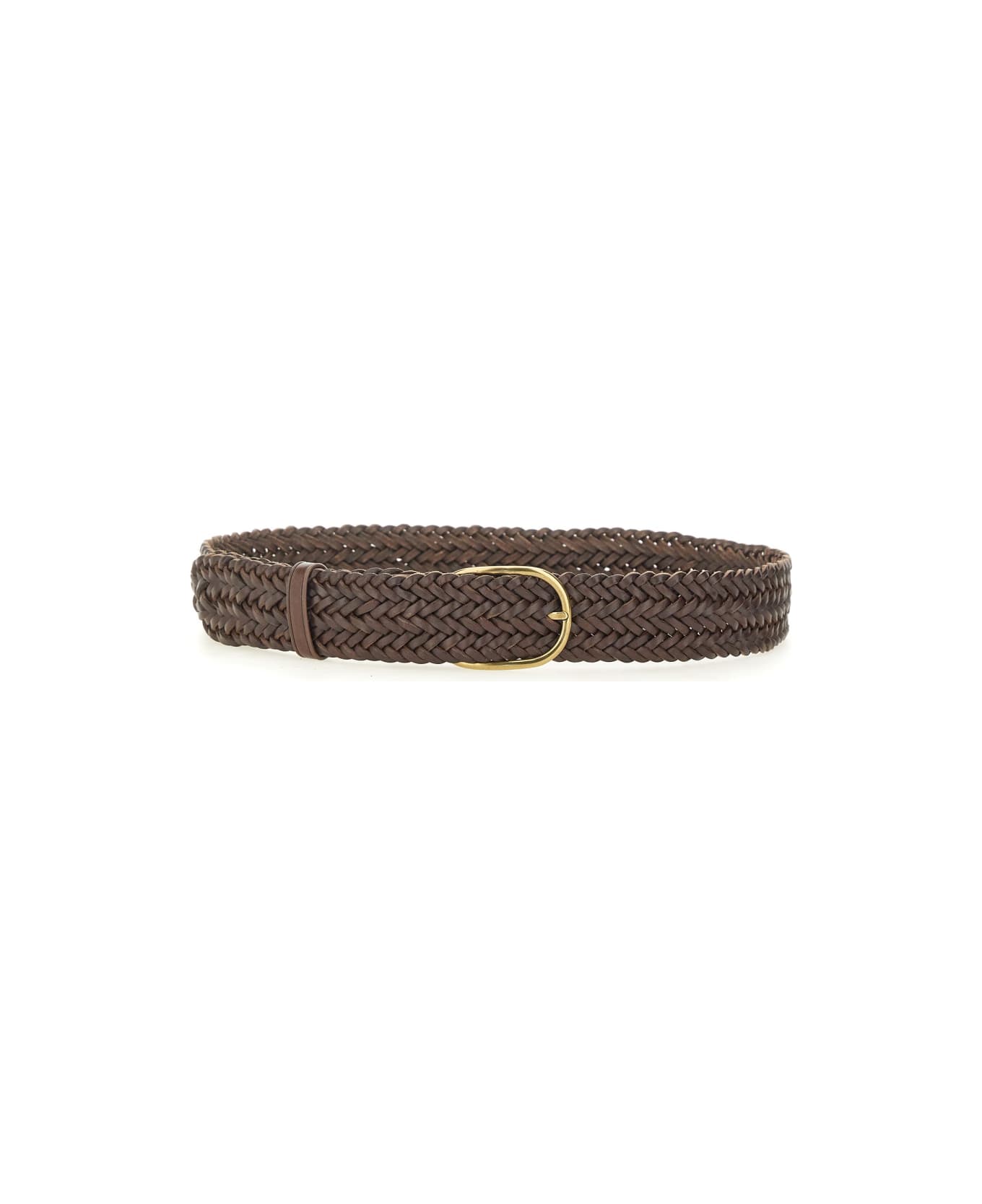 Dragon Diffusion Leather Belt - BROWN