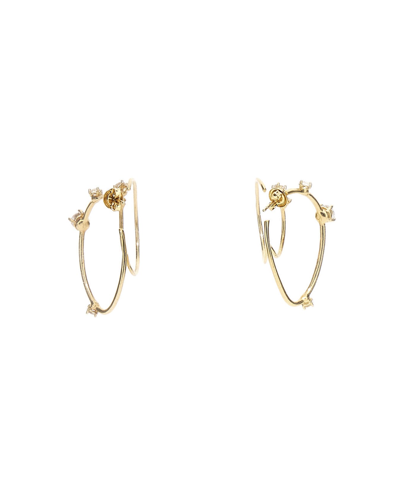 Panconesi 'constellation Hoops' Earrings - Gold