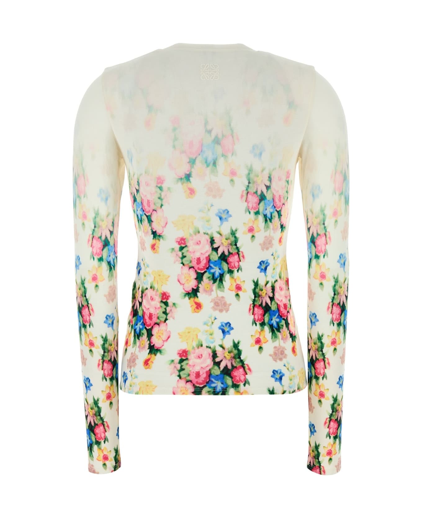 Loewe Long Sleeve Top - WHITEMULTICOLOR