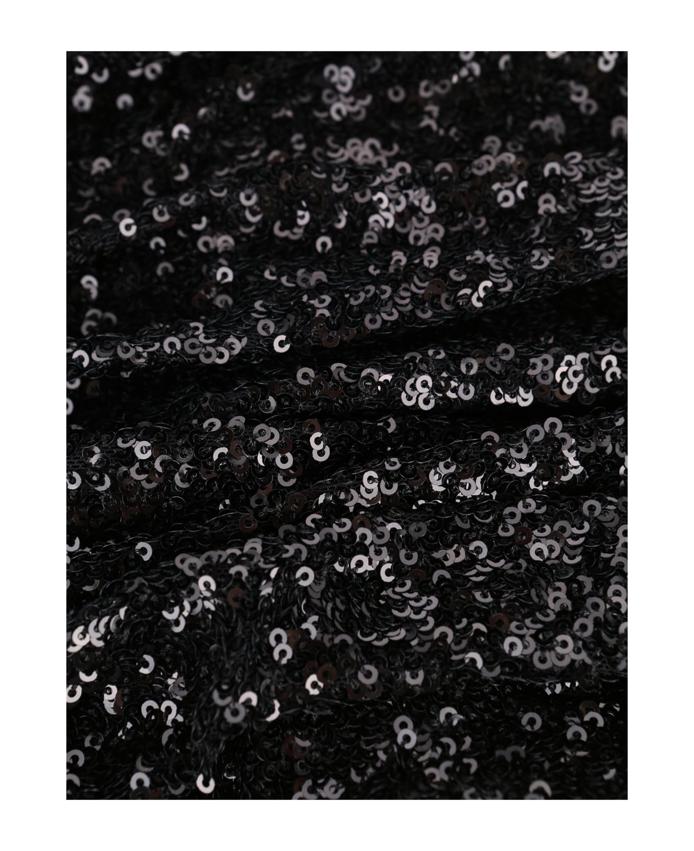 Saint Laurent Sequinned Strapless Top - BLACK