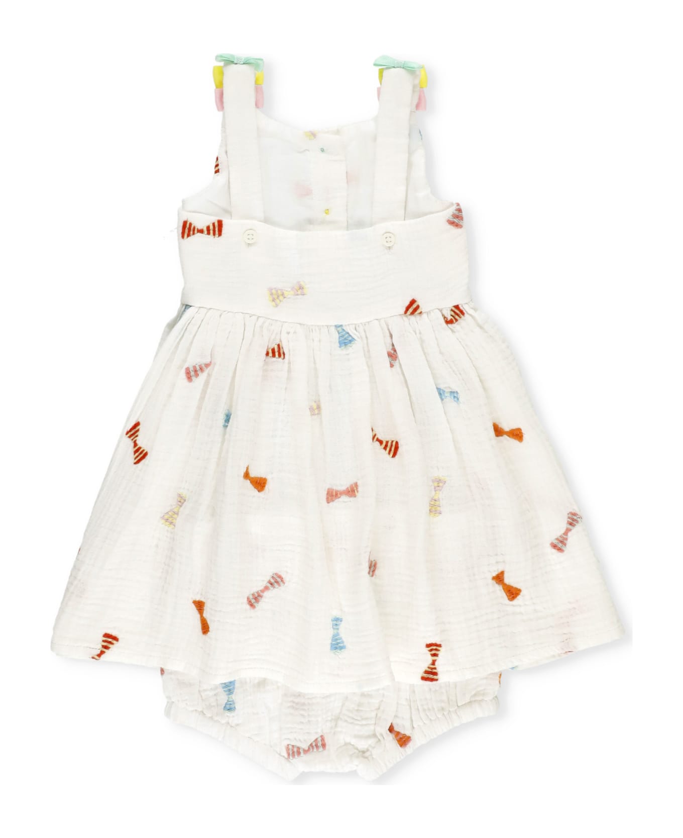 Stella McCartney Dress With Embroidery - White