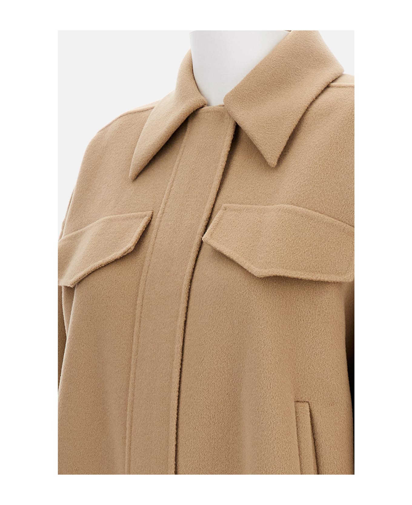 SportMax Wool Jacket - Beige