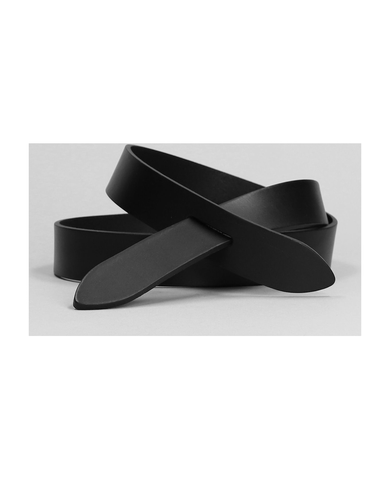 Isabel Marant Lecce Belts In Black Leather - black