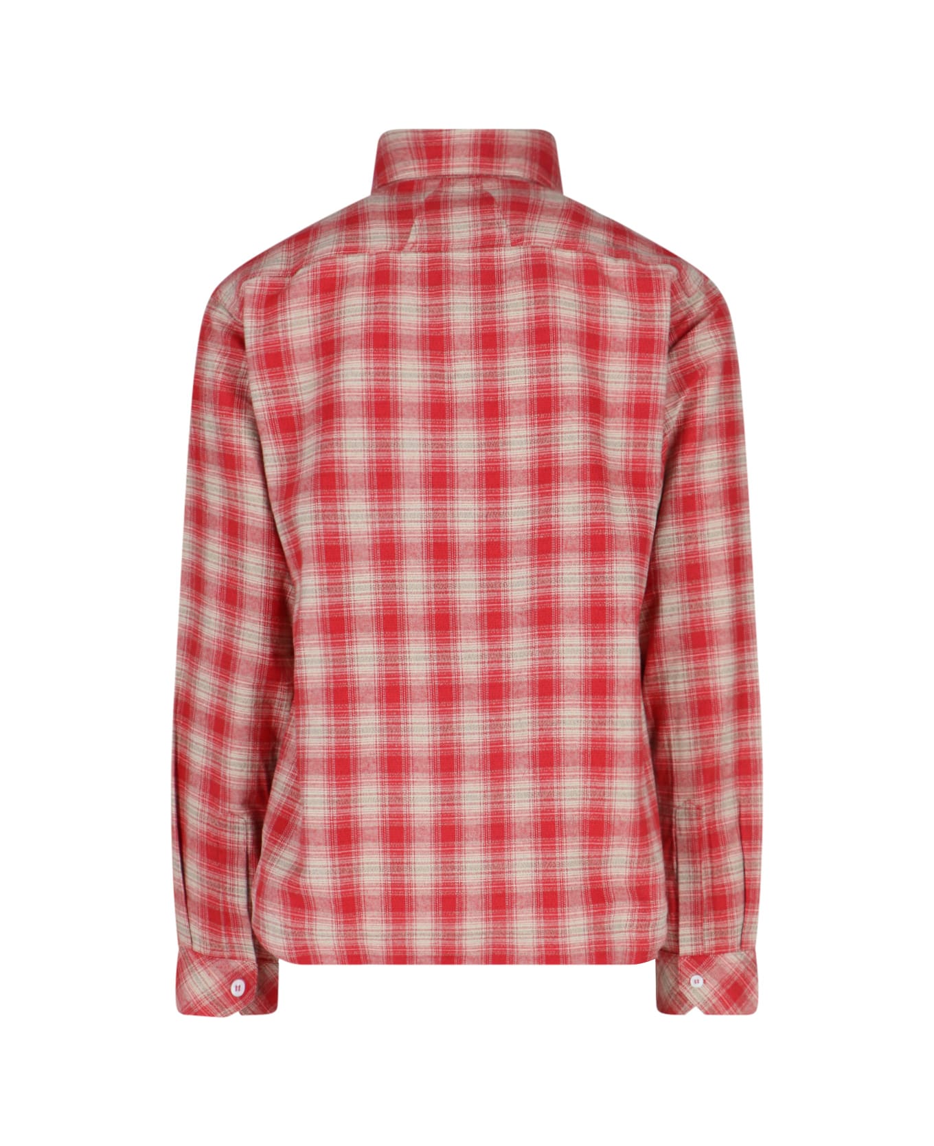 Rhude Checked Shirt - Red