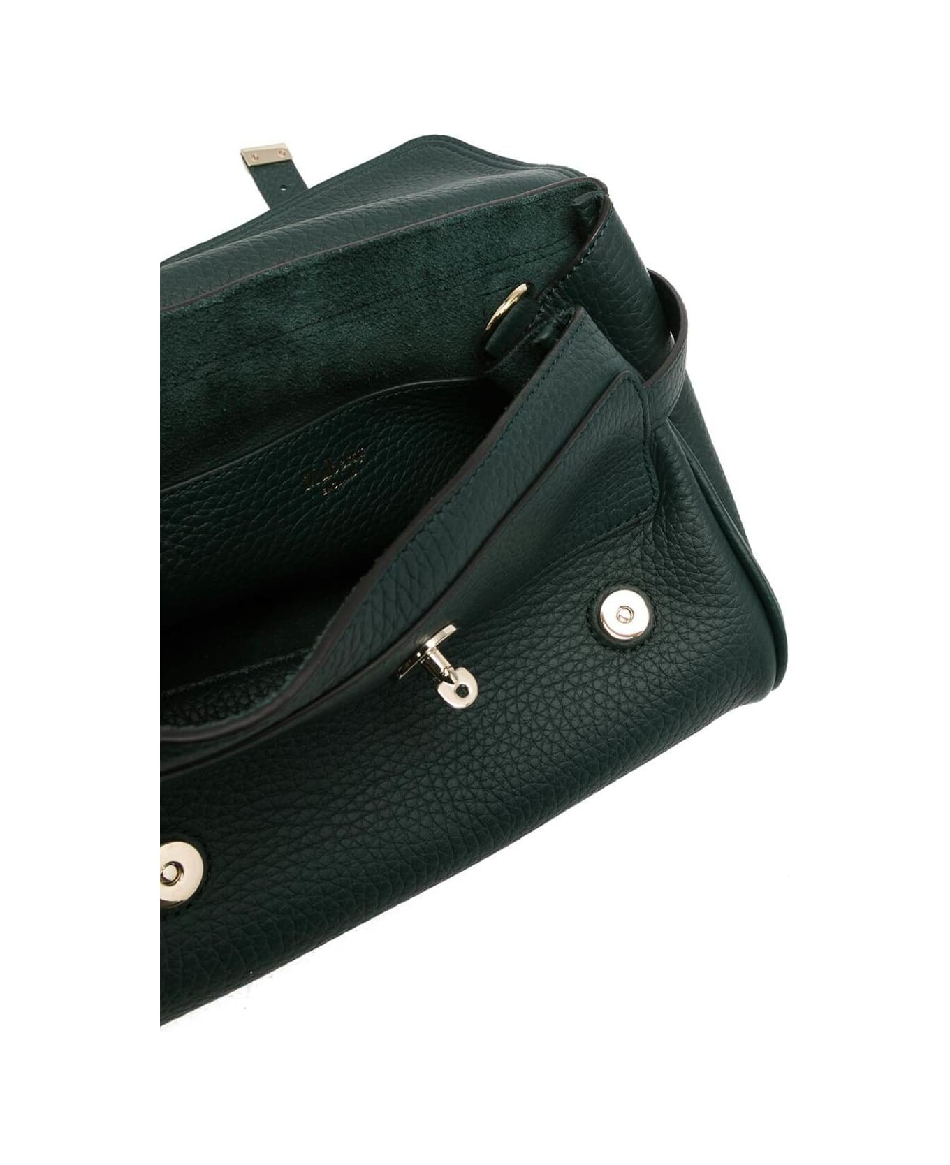 Mulberry Mini Alexa Green Leather Crossbody Bag - Green トートバッグ