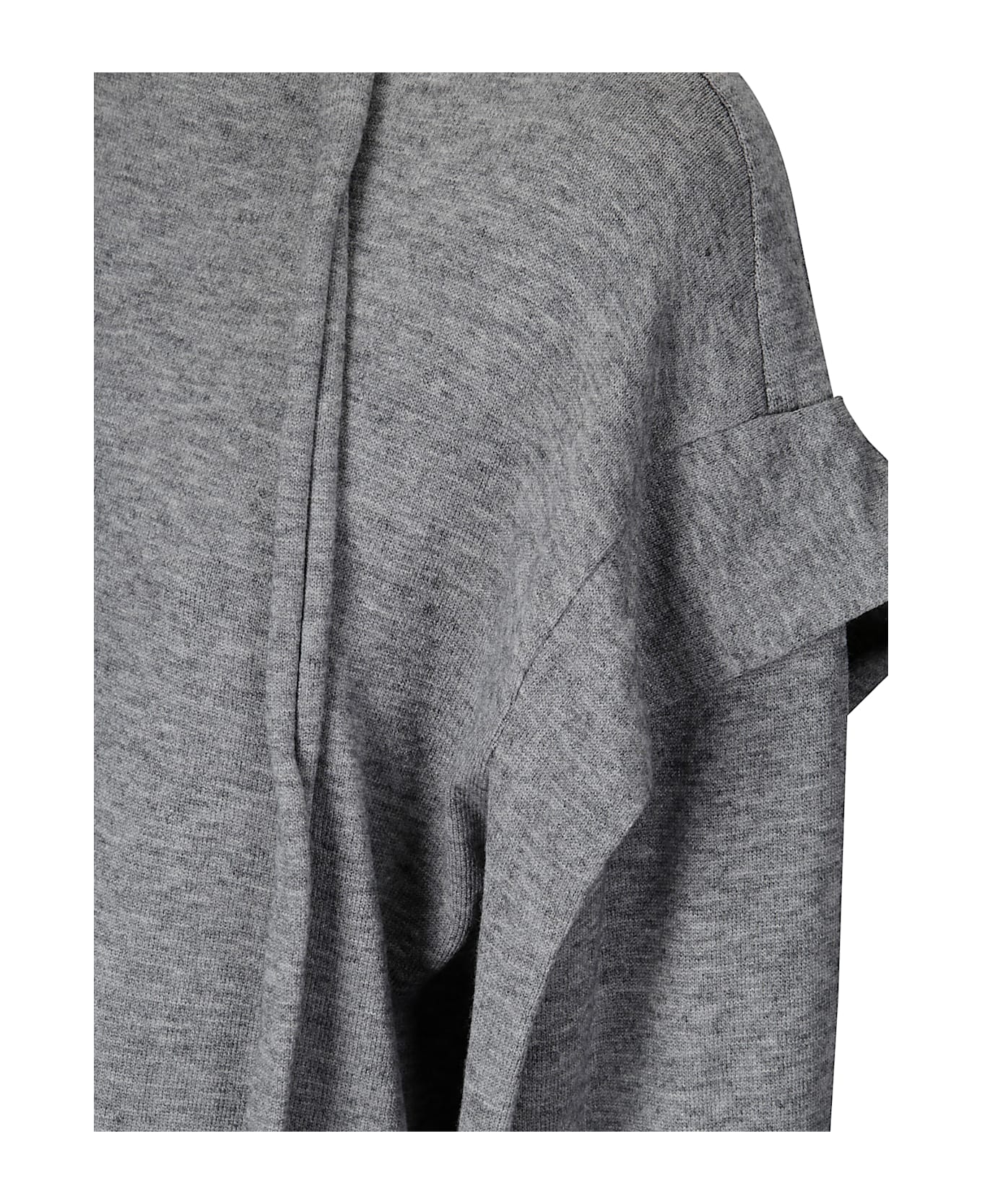 Ottolinger Strap Knit Loose Longsleeve - GREY