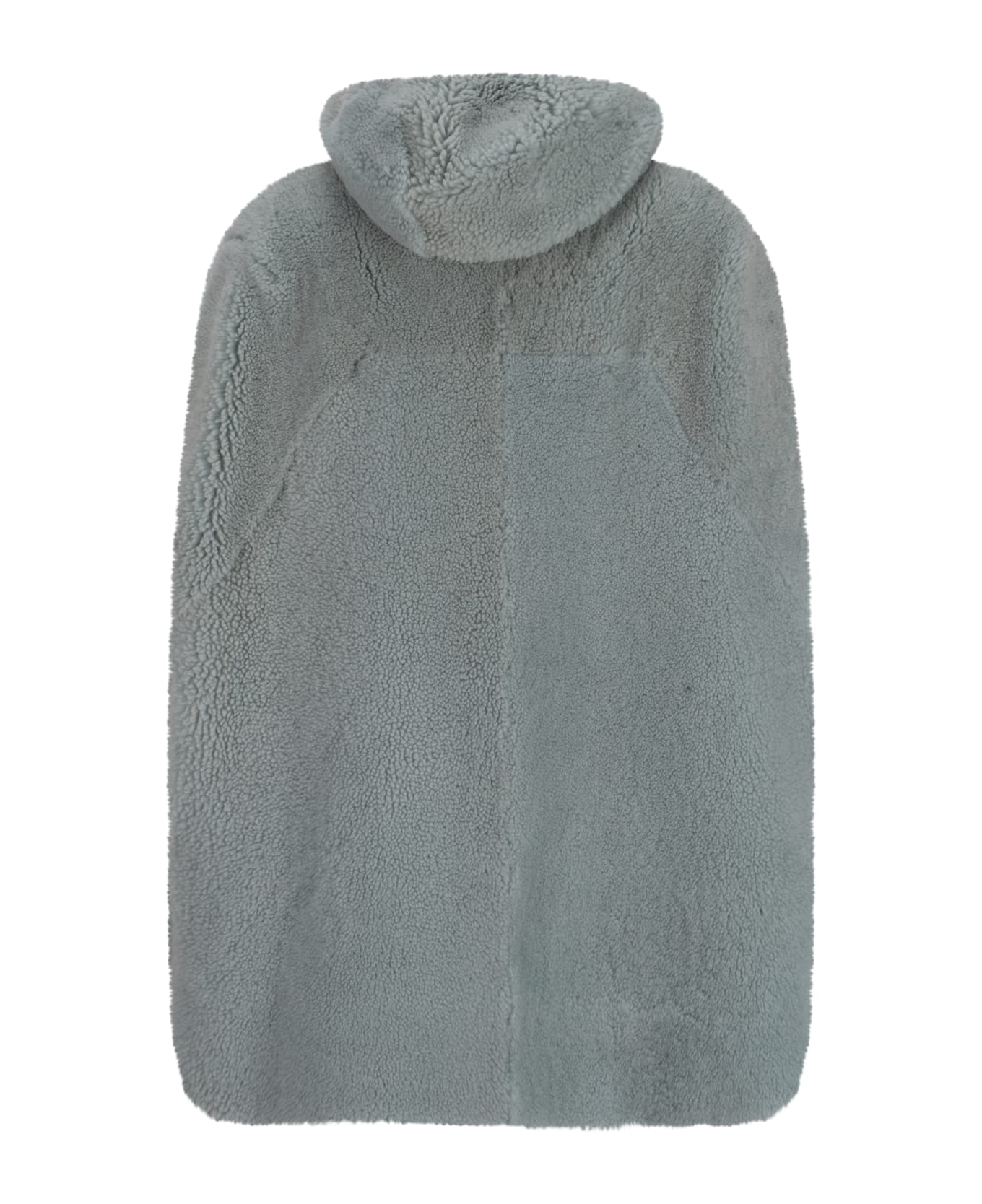 Rick Owens Cape Coat - Pale Blue