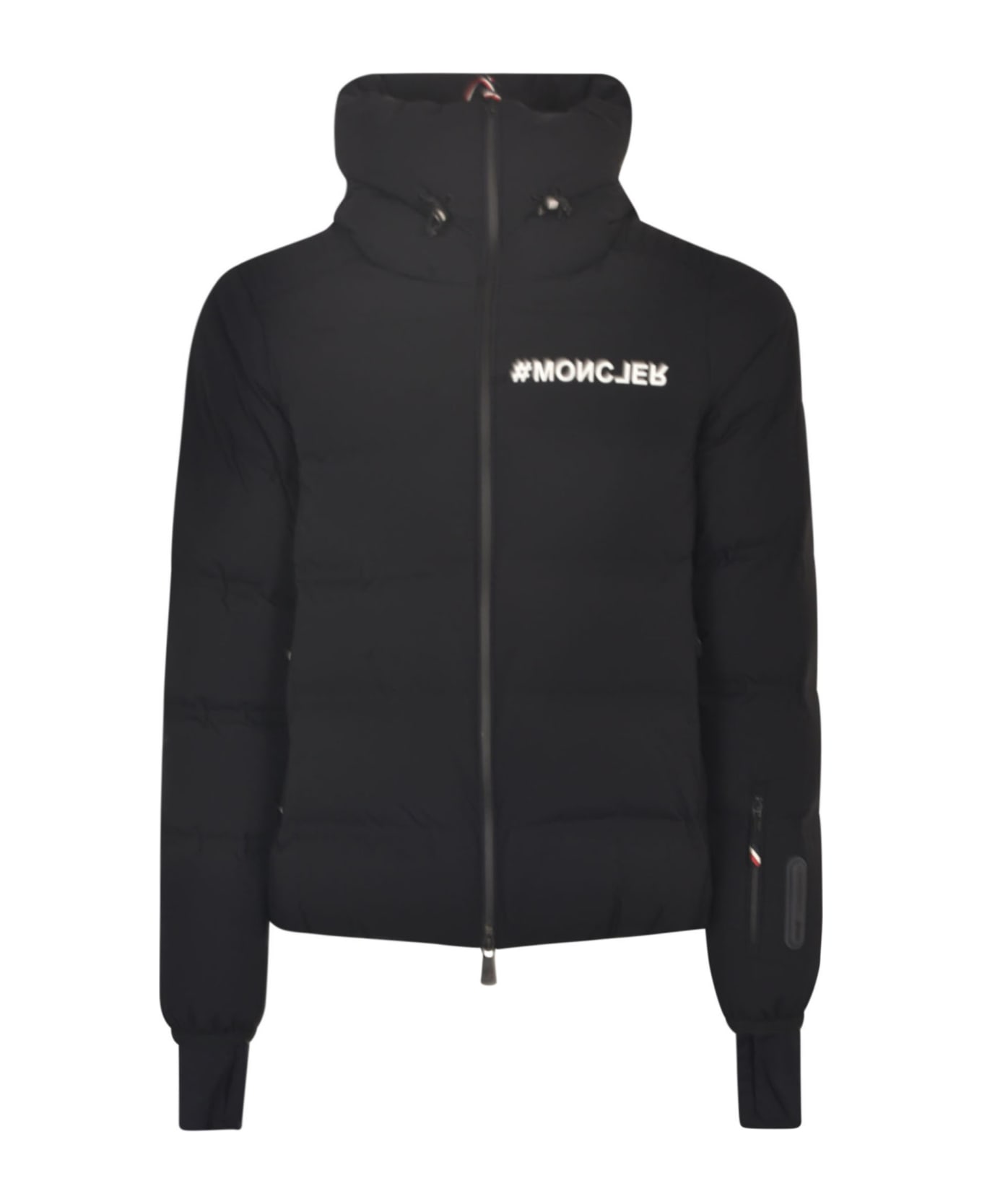Moncler Grenoble Logo Padded Jacket - Black ダウンジャケット