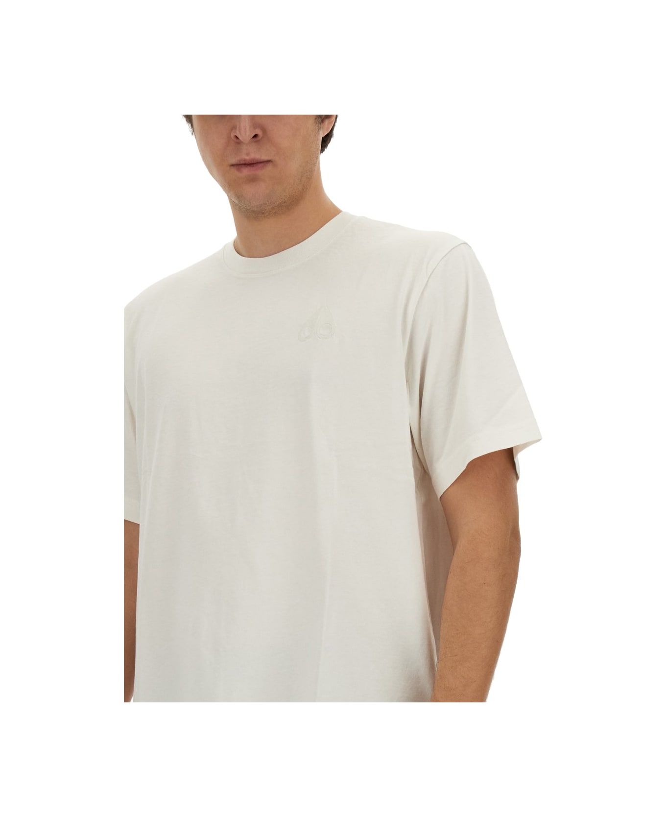 Moose Knuckles T-shirt "henri" - WHITE