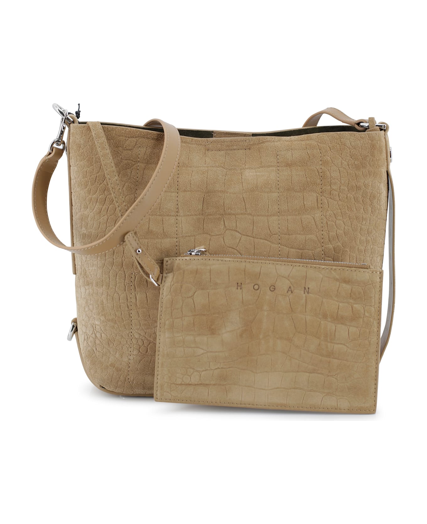 Hogan Hobo Bag - Camel