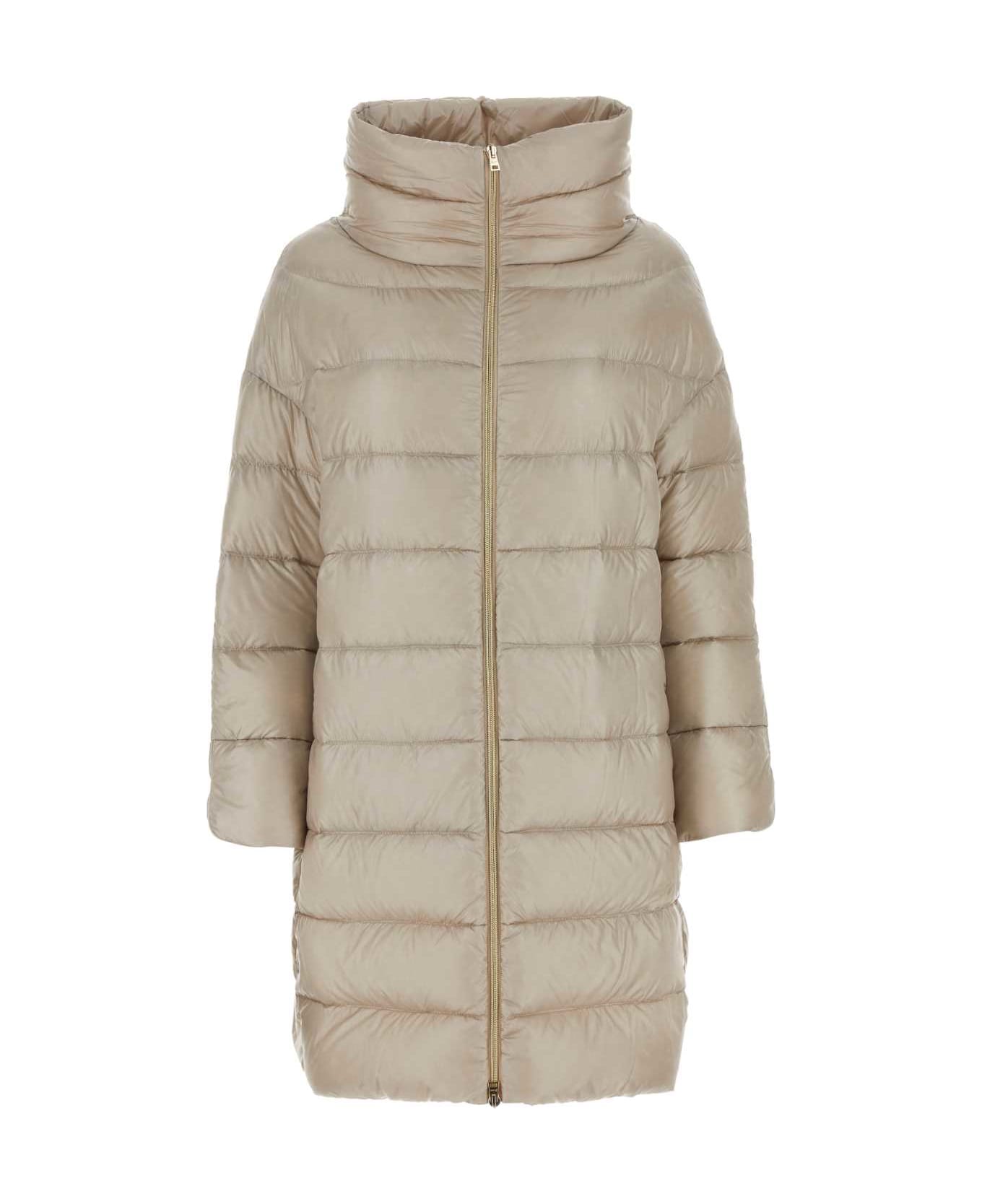 Herno Sand Nylon Matilde Down Jacket - CHANTILLY