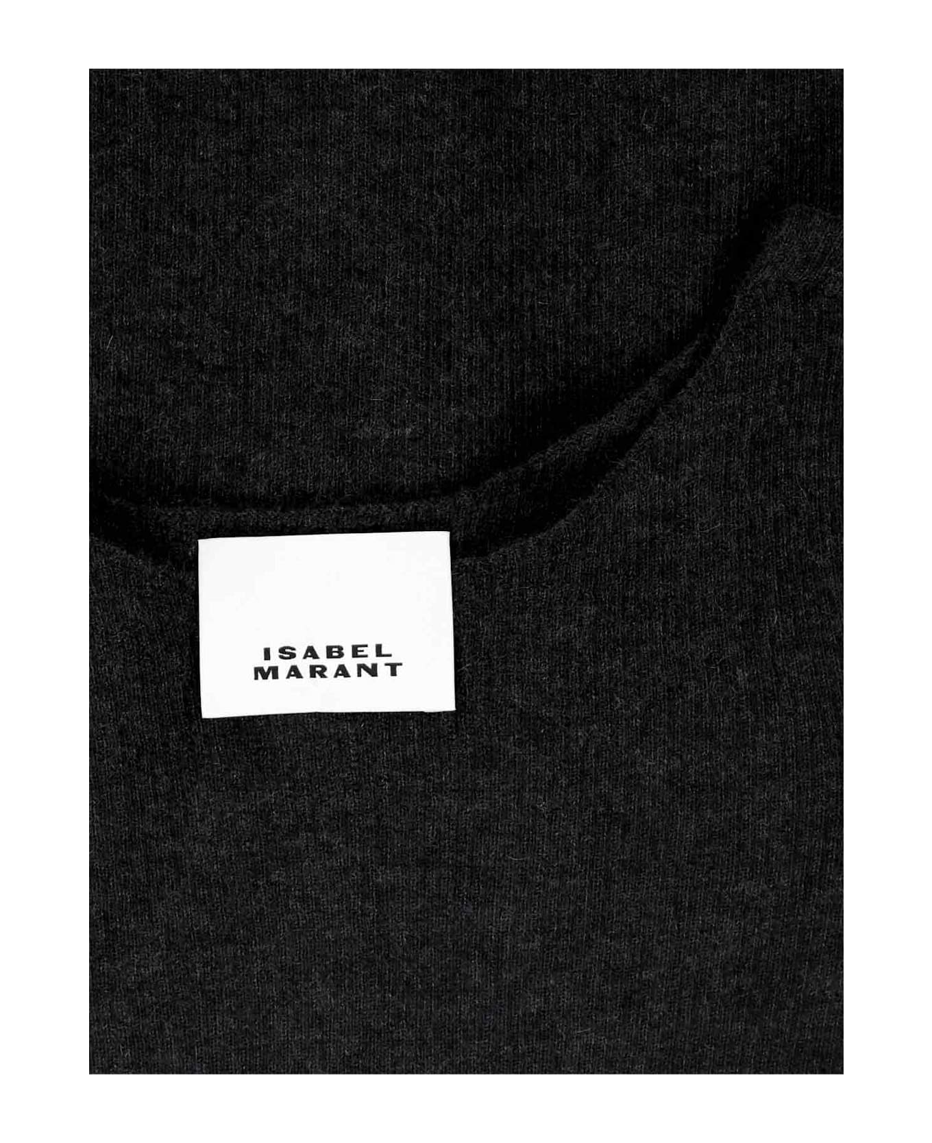 Isabel Marant Cashmere And Silk Blend Sweater - Black  