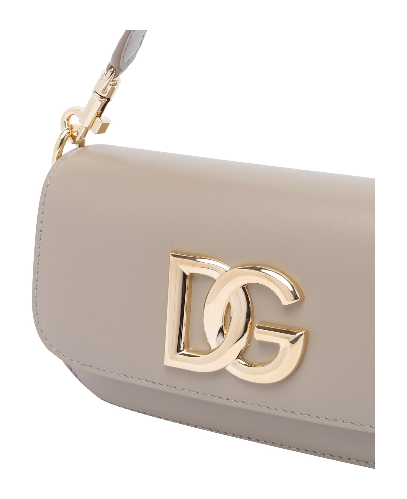 Dolce 
Gabbana 3.5 Crossbody Bag - Beige