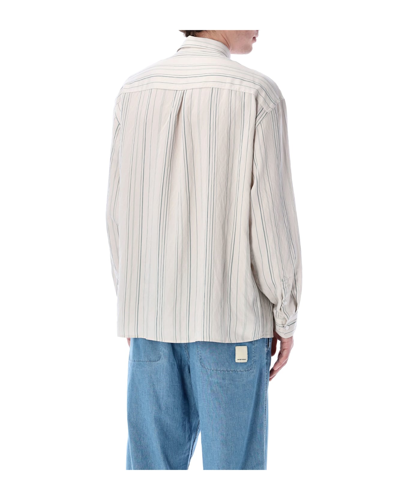 Emporio Armani Peace Capsule Striped Shirt