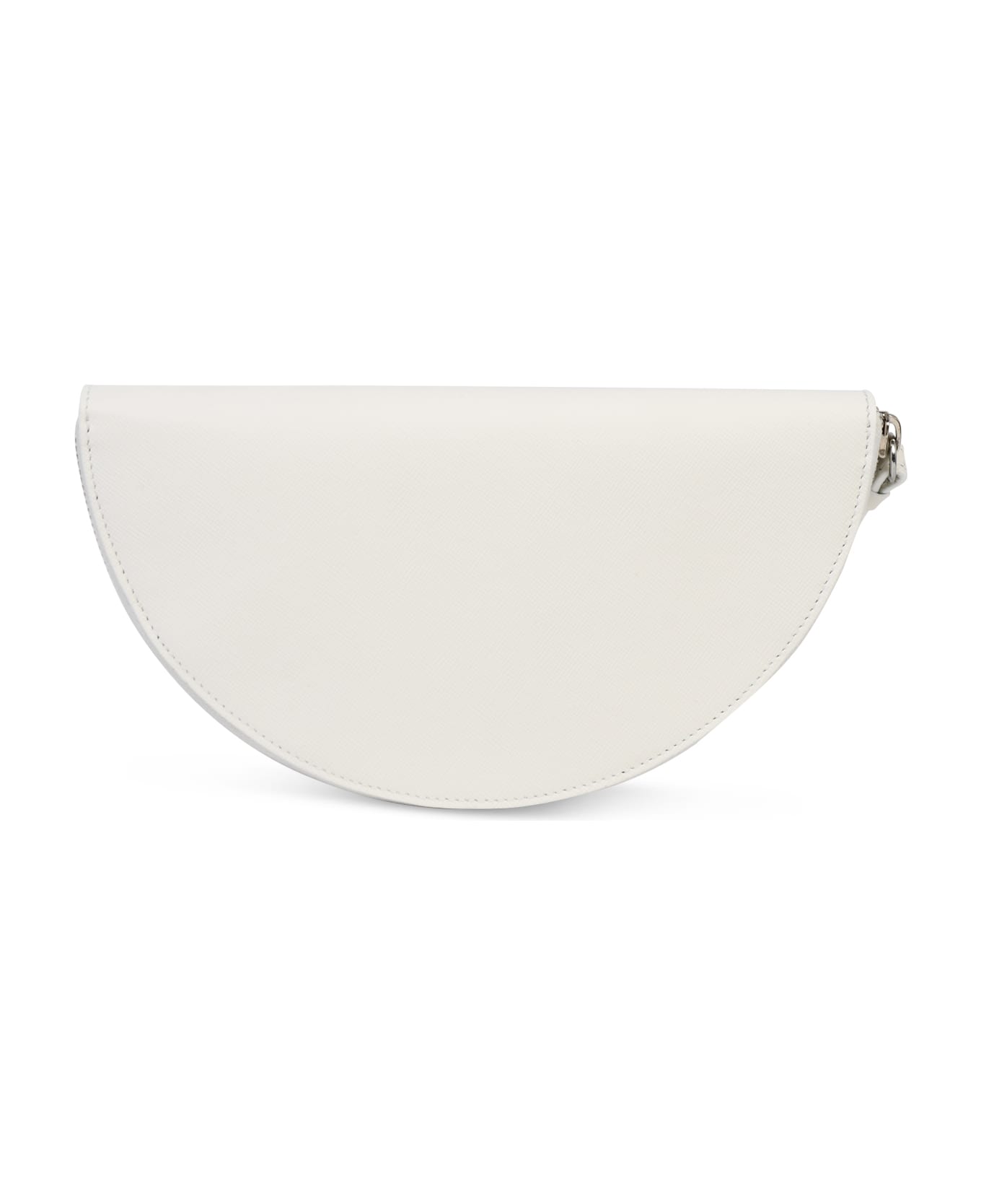 Maison Margiela White Saffiano Leather Clutch Bag - White トートバッグ