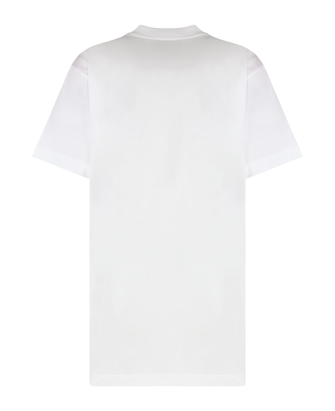 Moschino Cotton Crew-neck T-shirt - White