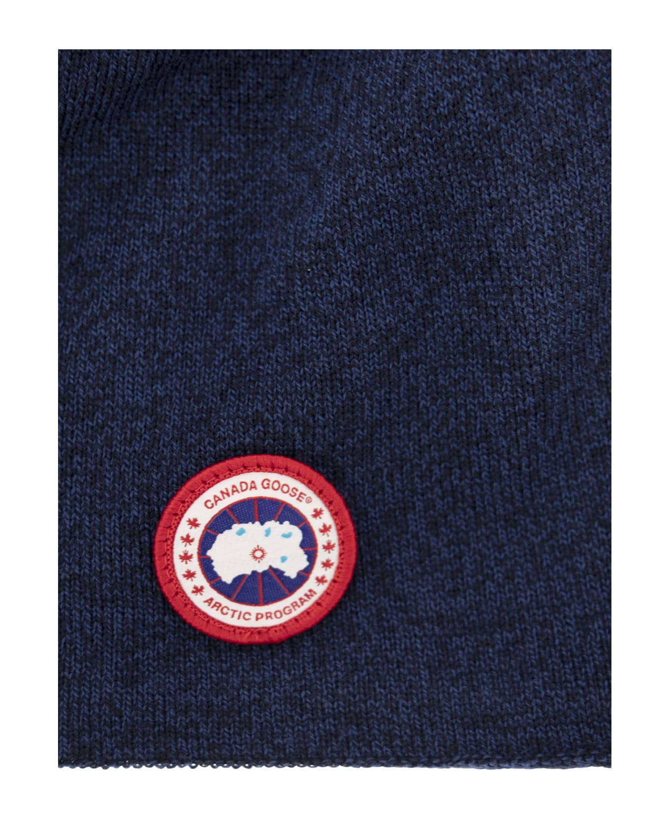 Canada Goose Toque - Hat In Wool Blend - Navy 帽子