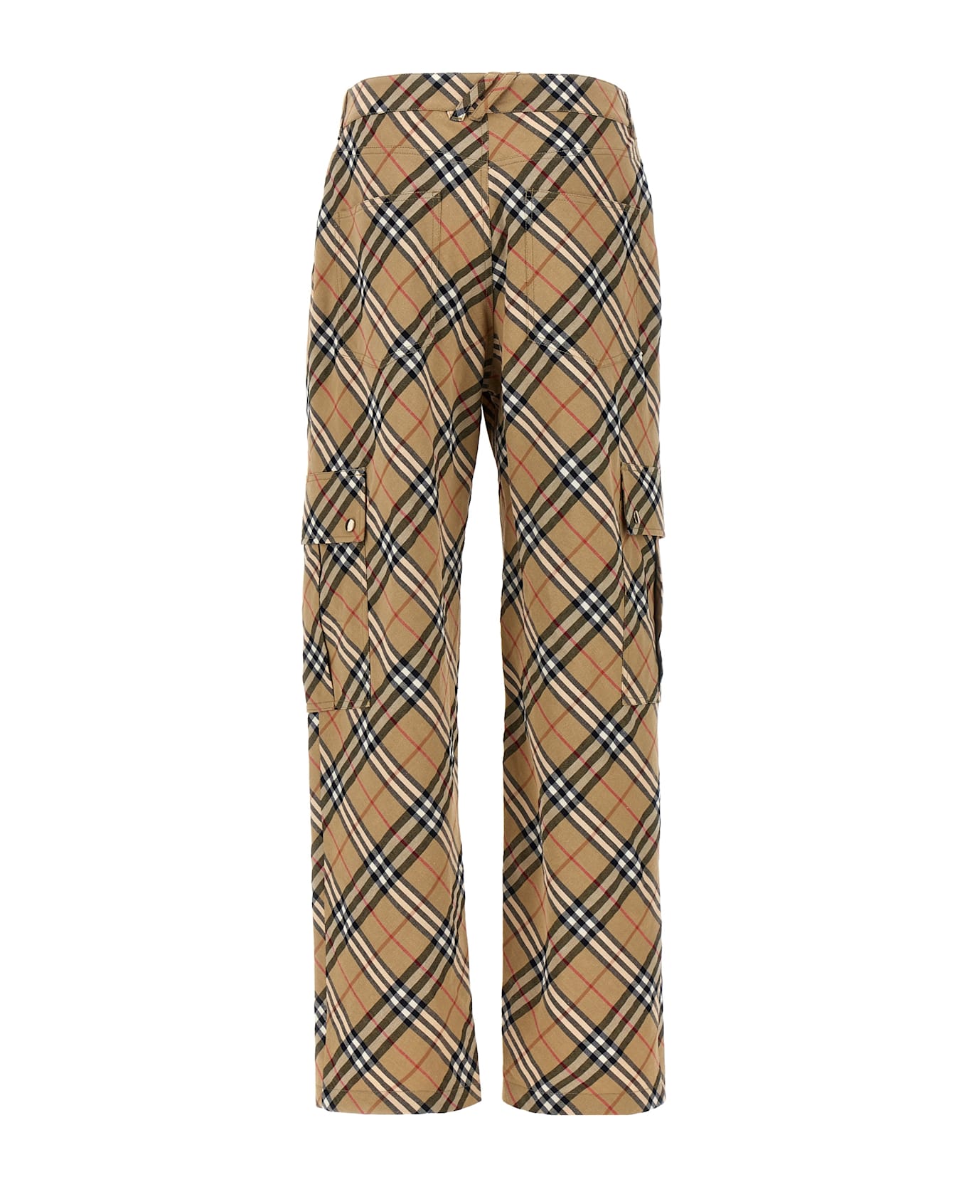 Burberry Cargo Pocket Pants - Beige