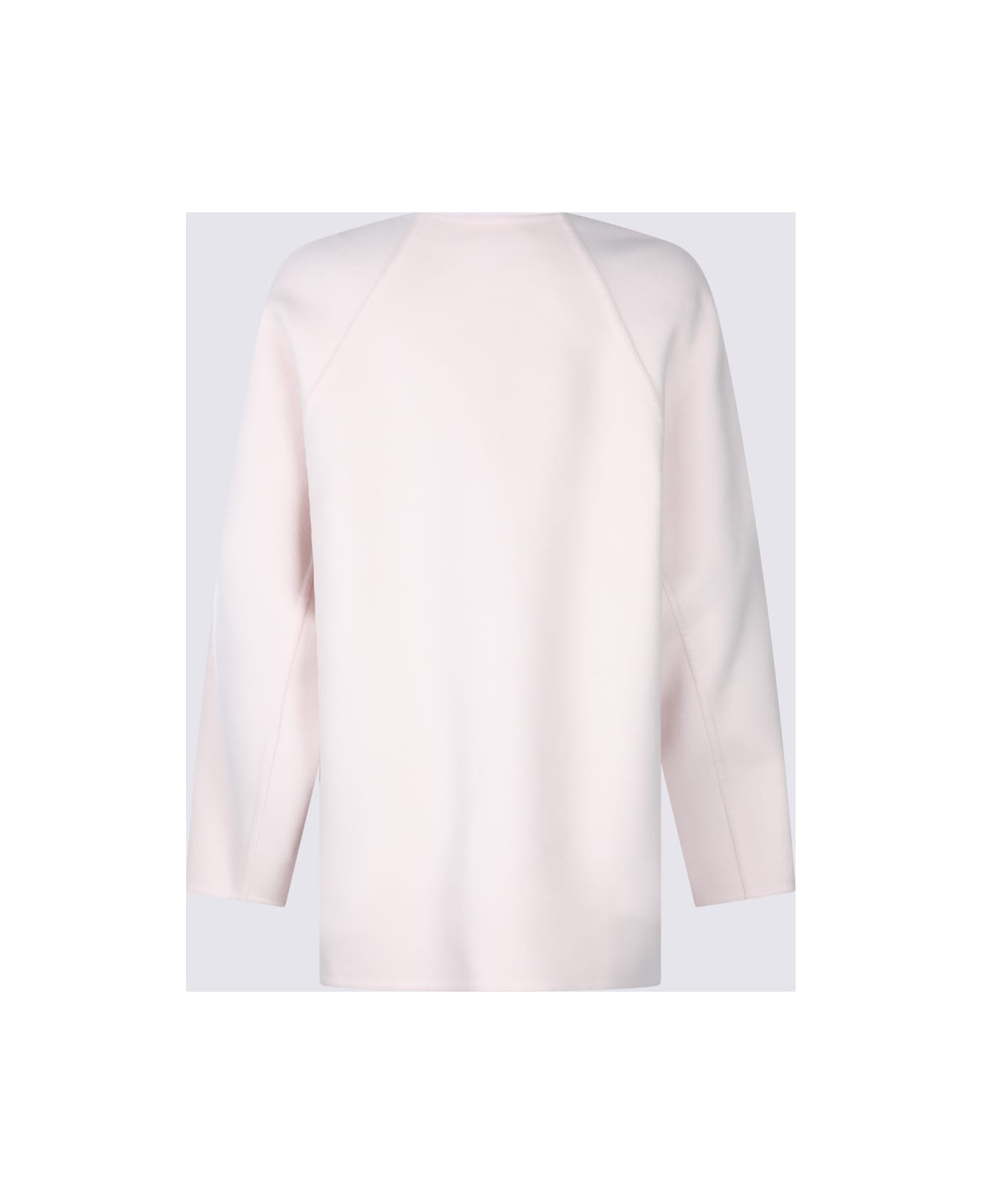 Bottega Veneta Light Pink Wool Coat - PINKSHELL