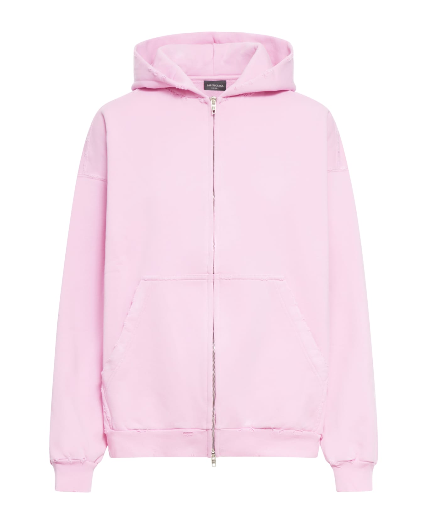 Balenciaga Zip-up Hoodie Not Been Done Archetype Moll - Faded Pink