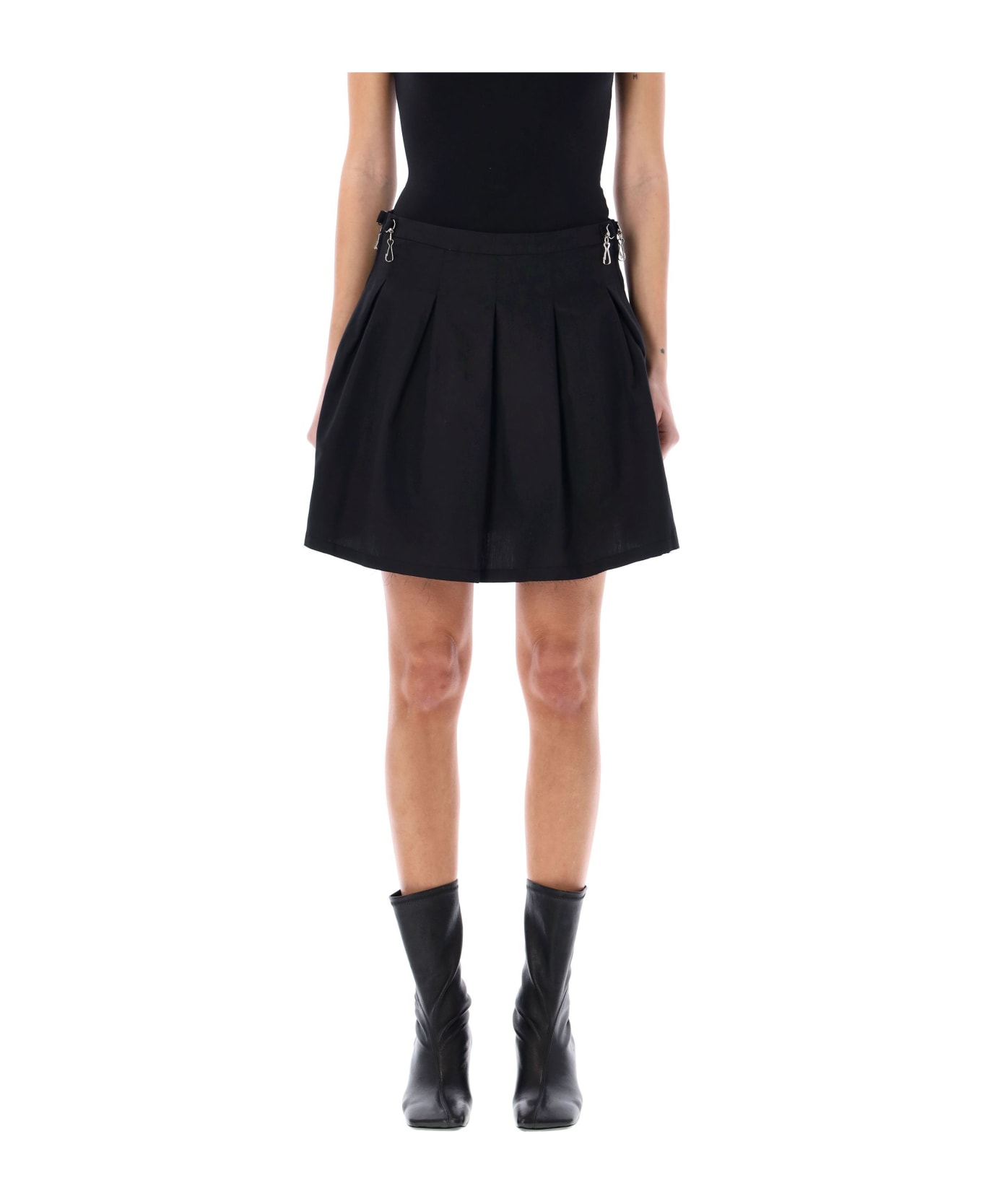 Our Legacy Object Pleated Skirt - BLACK