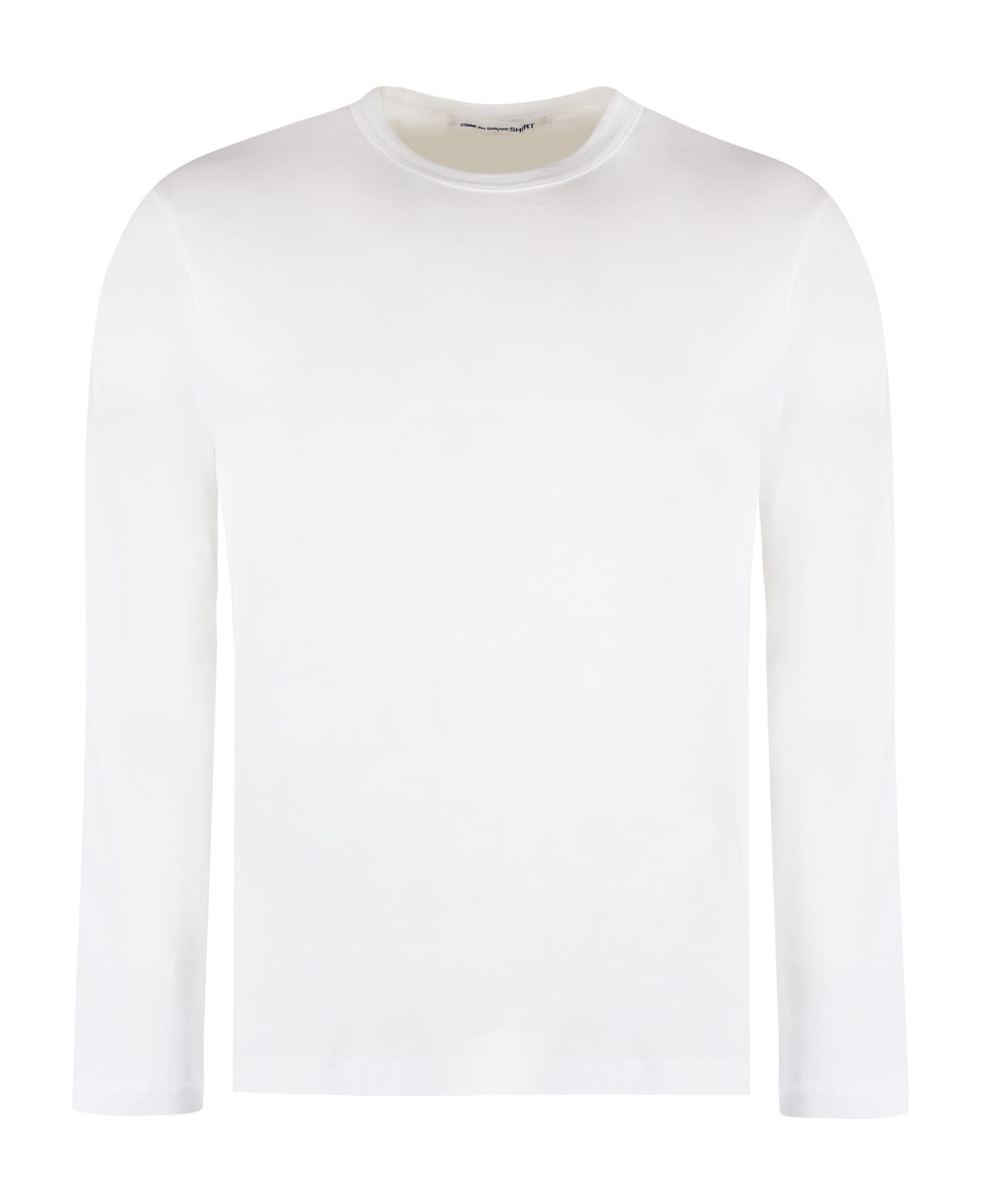 Comme des Garçons Shirt Long Sleeve Cotton T-shirt - White シャツ