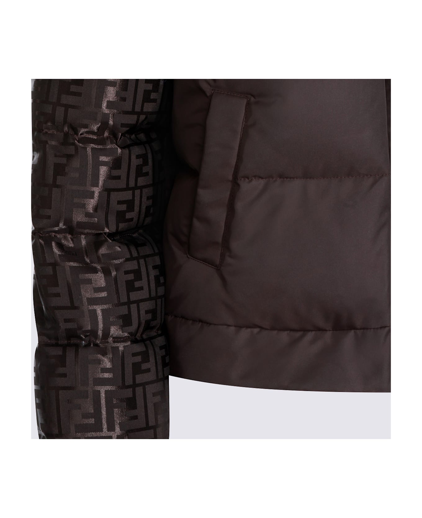 Fendi Brown Down Jacket - Brown