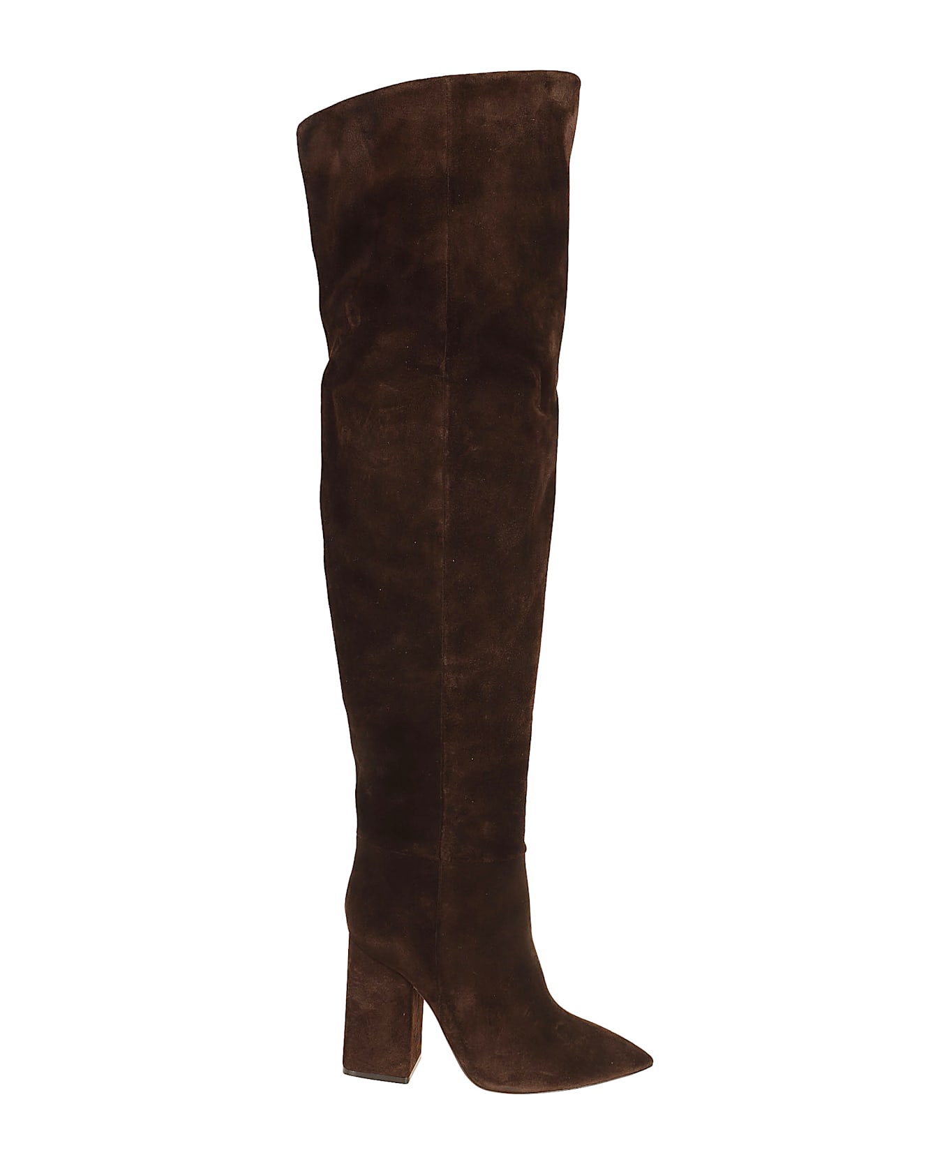 Paris Texas Anja Over The Knee Boot 100 - Cioccolato