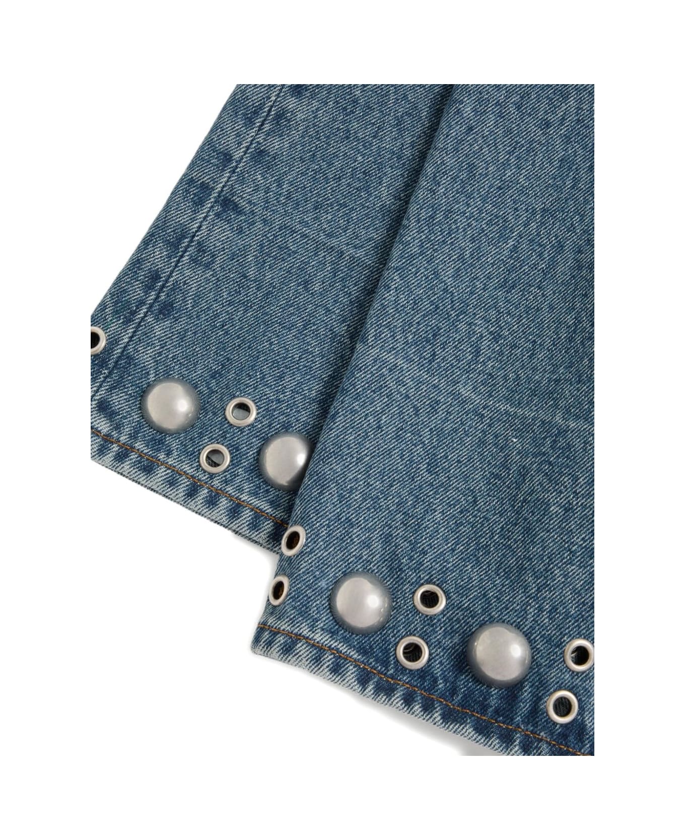 Valentino Denim Cotton Jeans - Blue