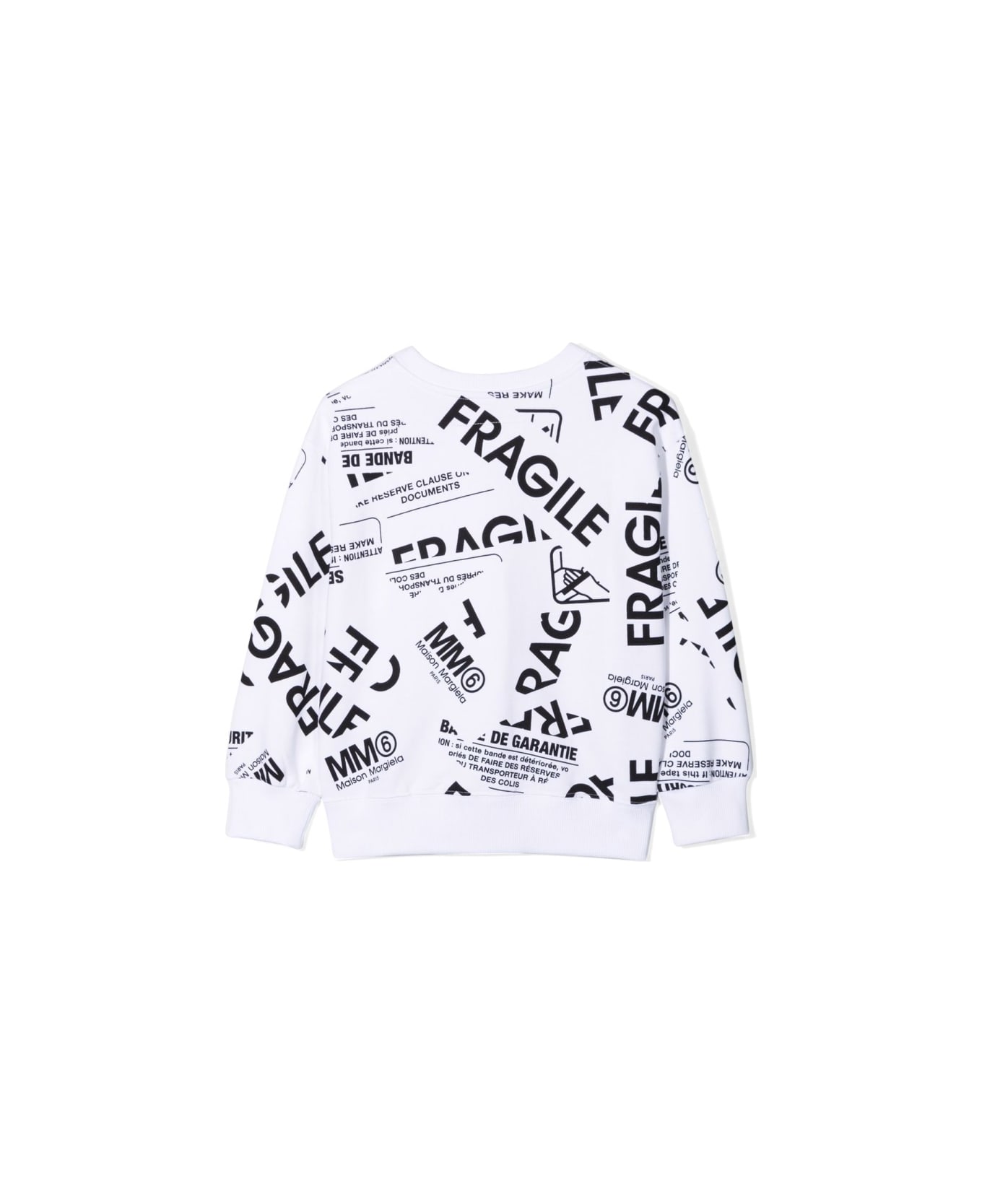 MM6 Maison Margiela Felpa - WHITE