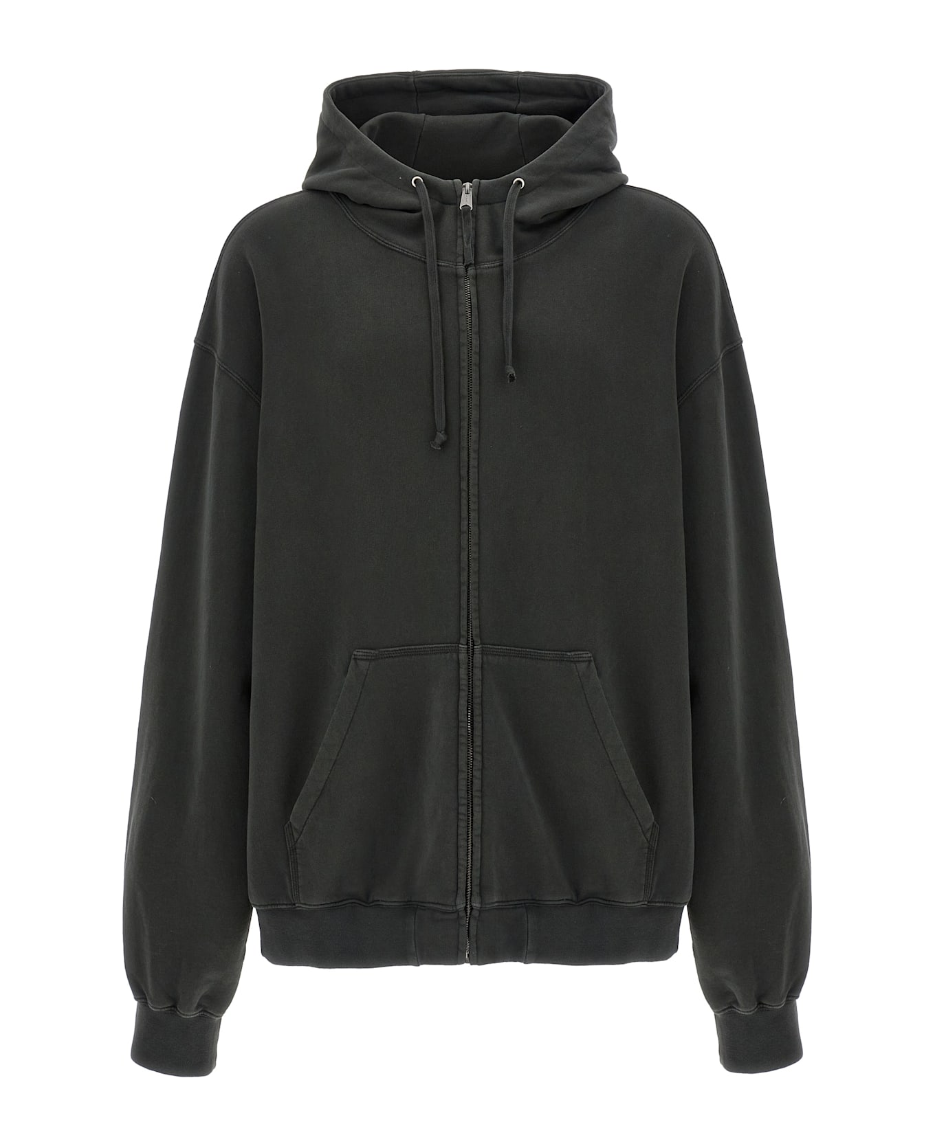 Maison Margiela 'numeric Signature Mm6' Hoodie - Gray