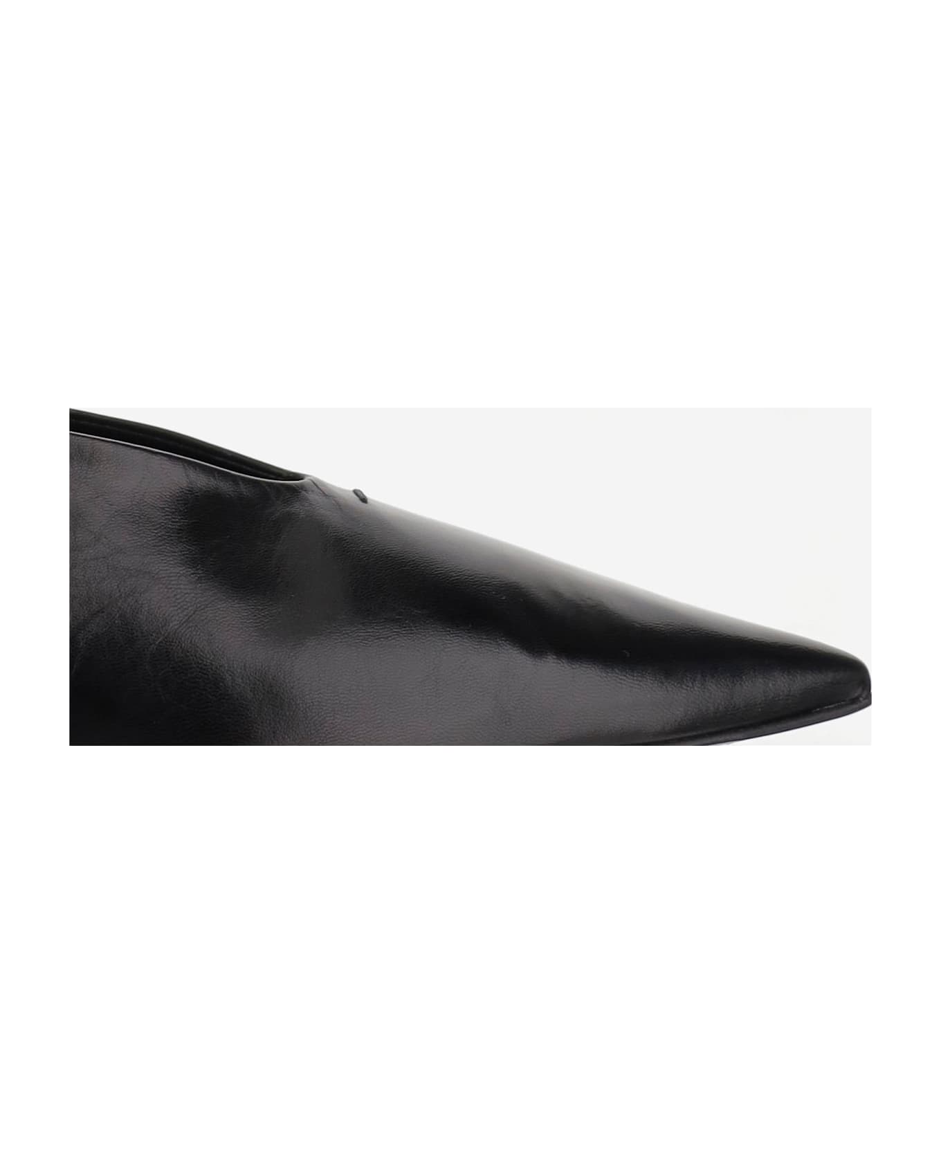 Jil Sander Leather Pumps - Black