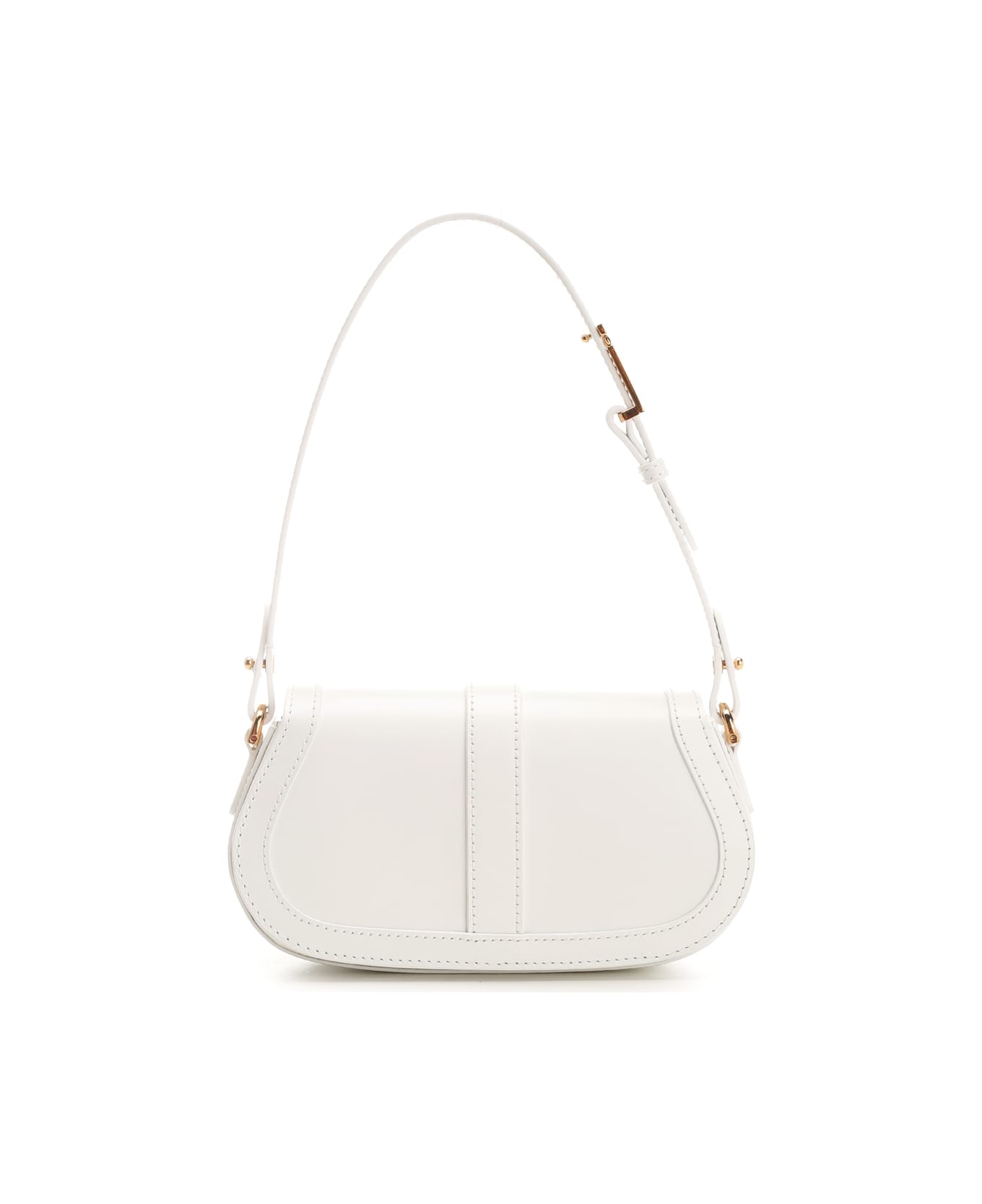 Versace 'greca Goddess' Mini Shoulder Bag - White トートバッグ