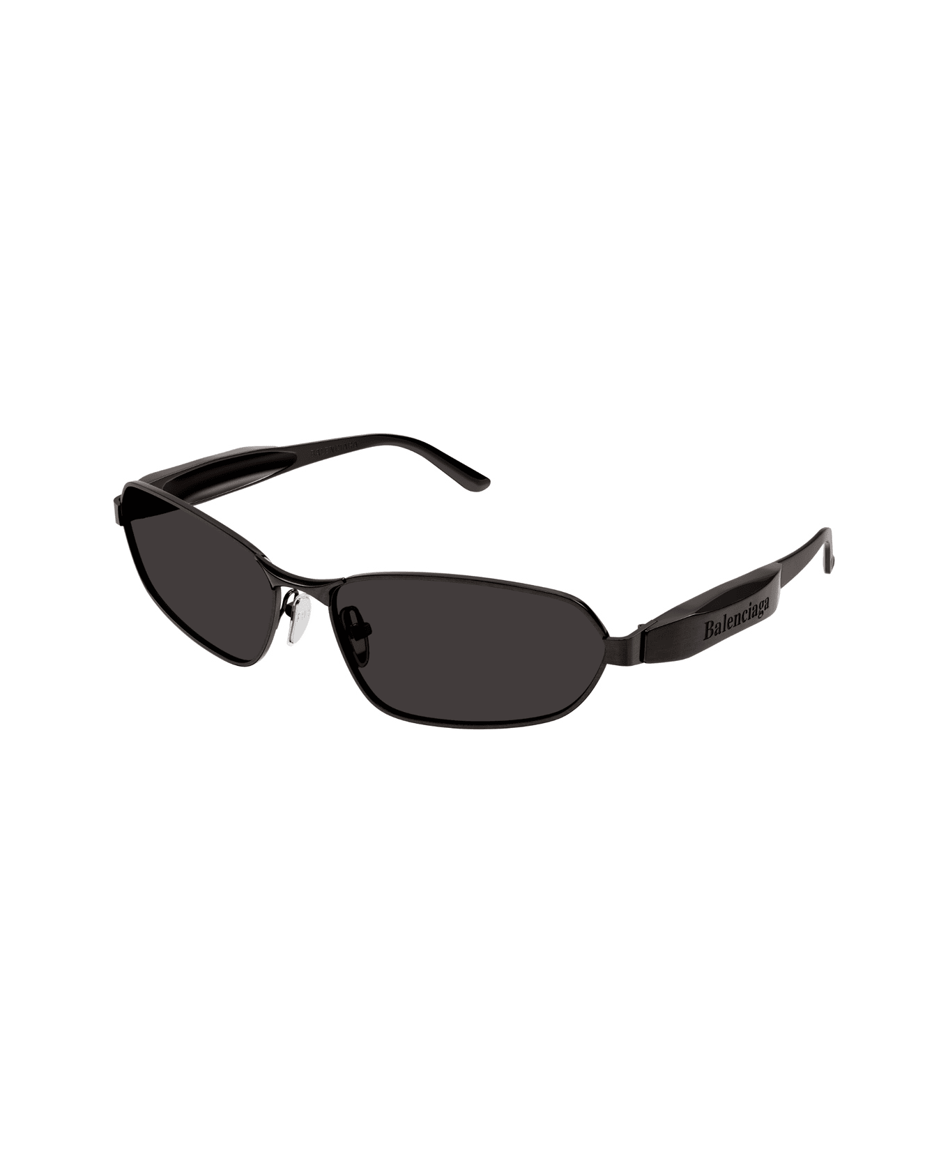 Balenciaga Eyewear Balenciaga Bb0355s Linea Extreme 001 Grey Grey Sunglasses - Grigio