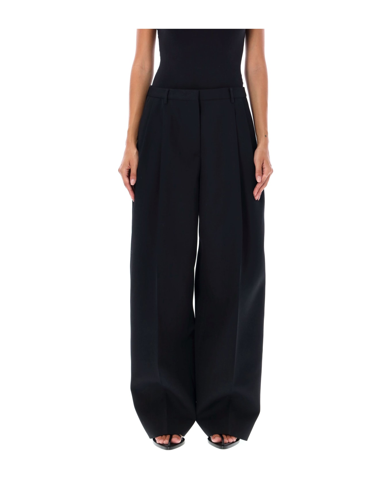 Jil Sander Wide Pant - Black スウェットパンツ