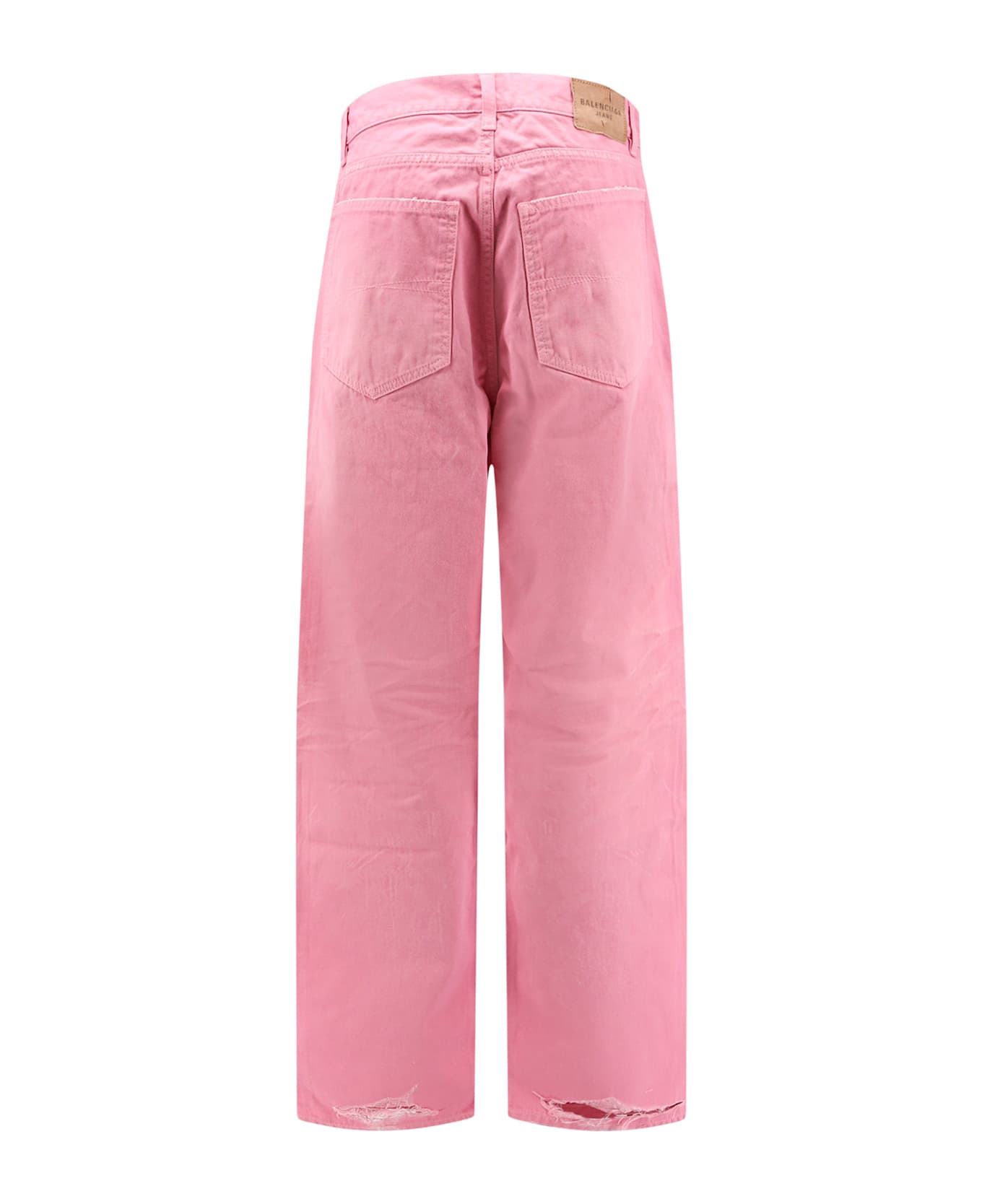 Balenciaga Cotton Denim Jeans - Pink