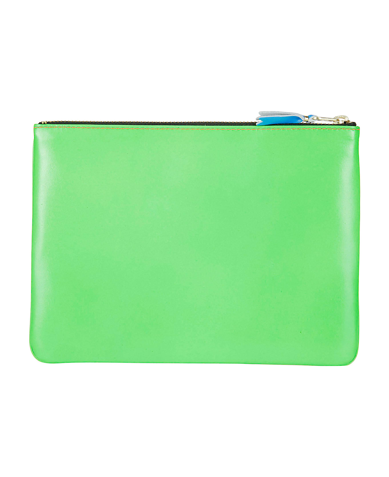 Comme des Garçons Wallet Super Fluo Leather Line - ORANGE
