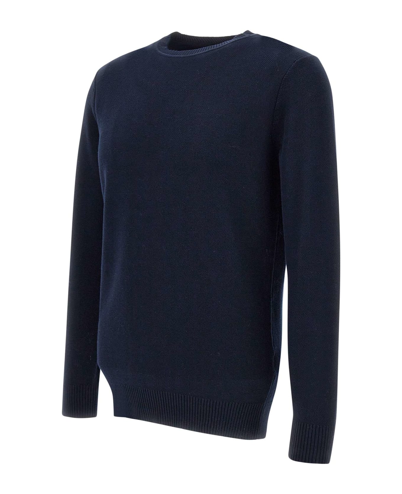 Kangra Cotton Sweater - BLUE
